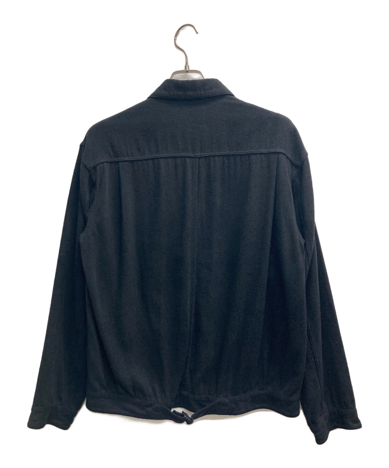 中古・古着通販】COMOLI (コモリ) シルクネップ TYPE -1ST ブラック