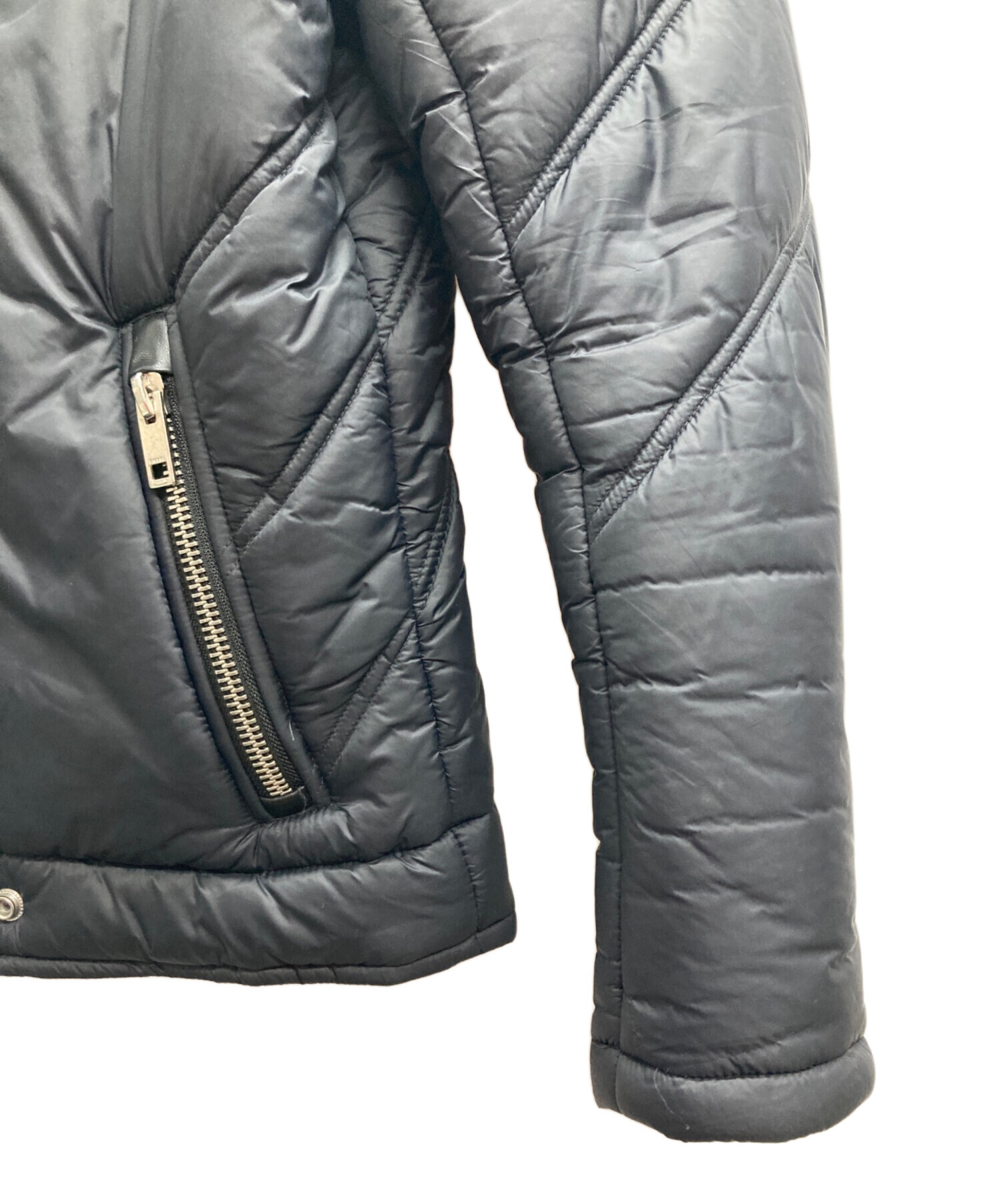 中古・古着通販】DIESEL (ディーゼル) 中綿ジャケット ブラック