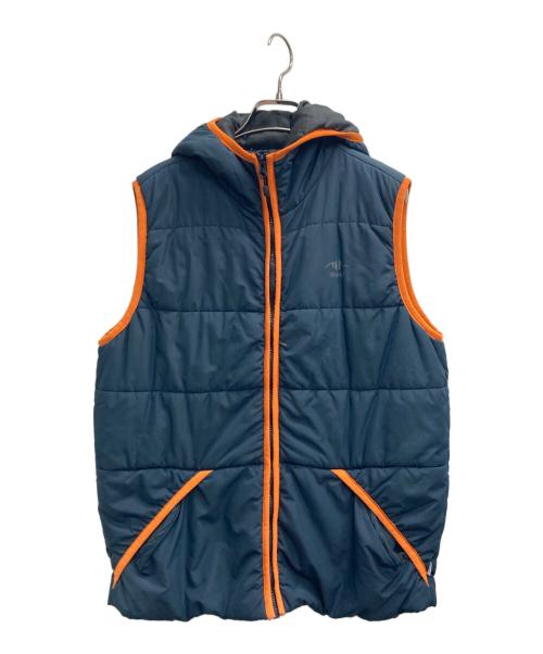 【最終価格】STUSSY ステューシー　ベスト　ネイビー 中古・古着通販】stussy (ステューシー) 中綿ベスト ネイビー サイズ:L