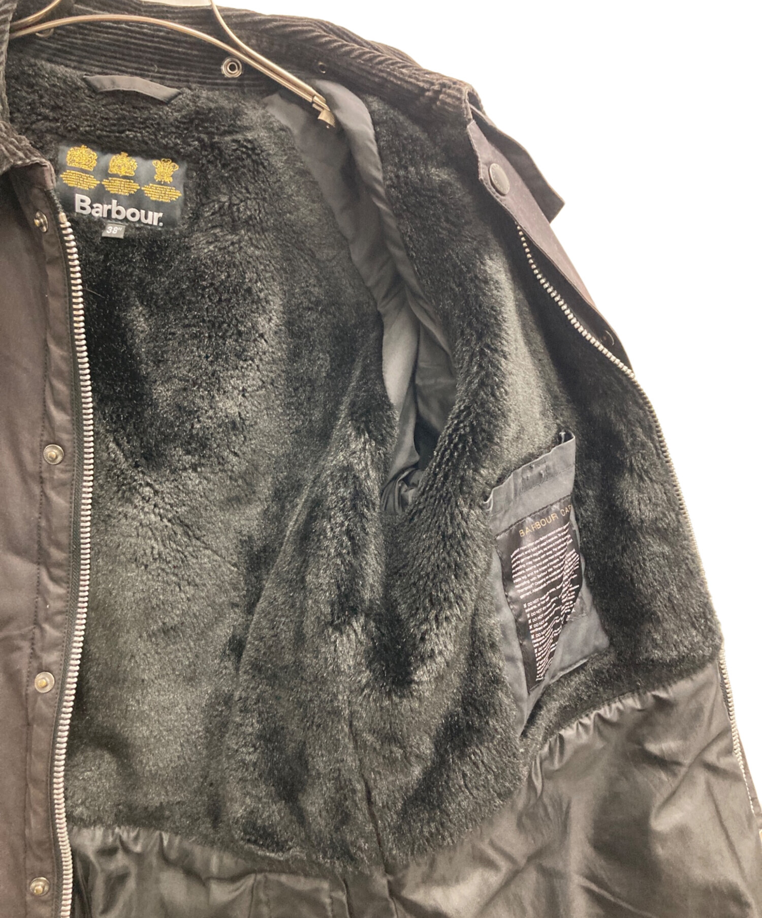 中古・古着通販】Barbour (バブアー) BEDALE SL PILE LINING ブラック 