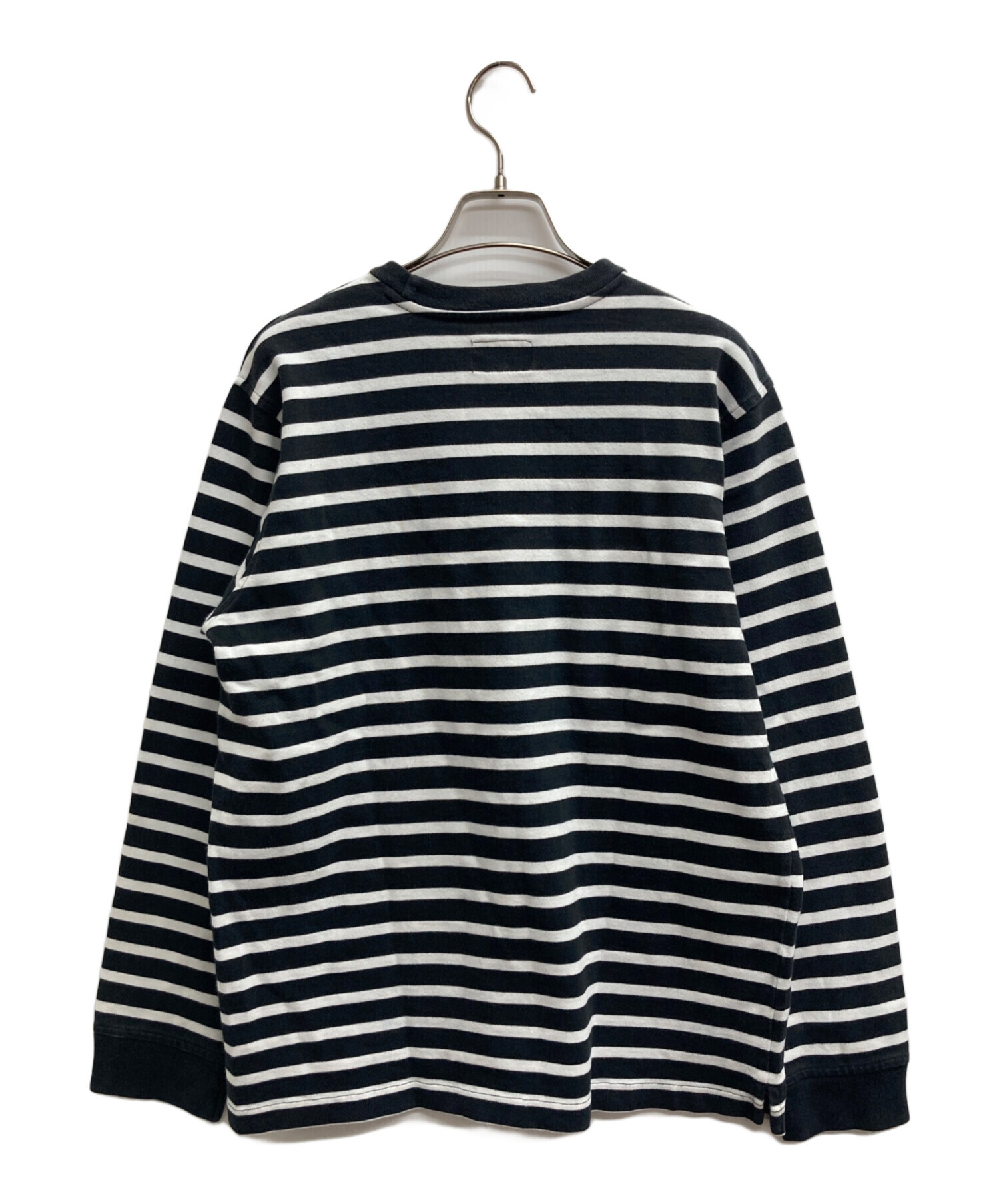 Supreme ボーダー長袖カットソー　2019FW 中古・古着通販】Supreme (シュプリーム) ボーダーカットソー ブラック