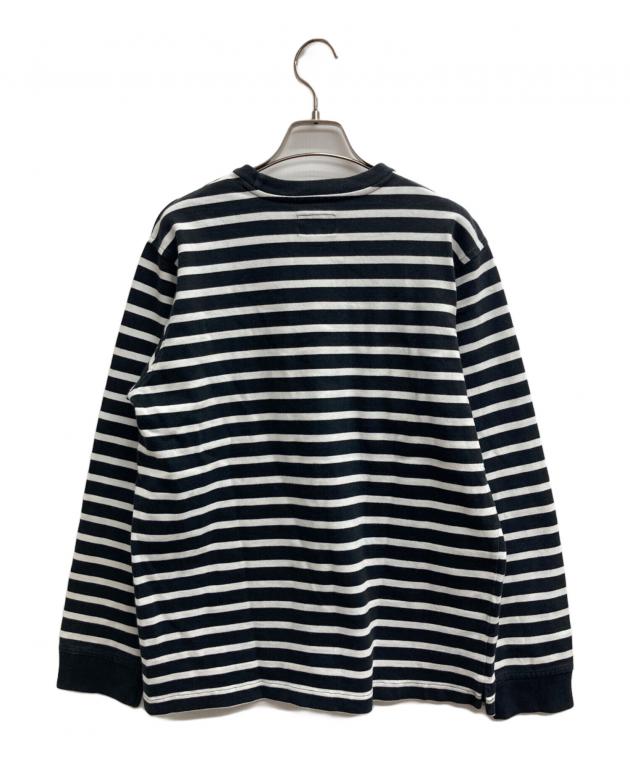 Supreme ボーダー長袖カットソー　2019FW 中古・古着通販】Supreme (シュプリーム) ボーダーカットソー ブラック