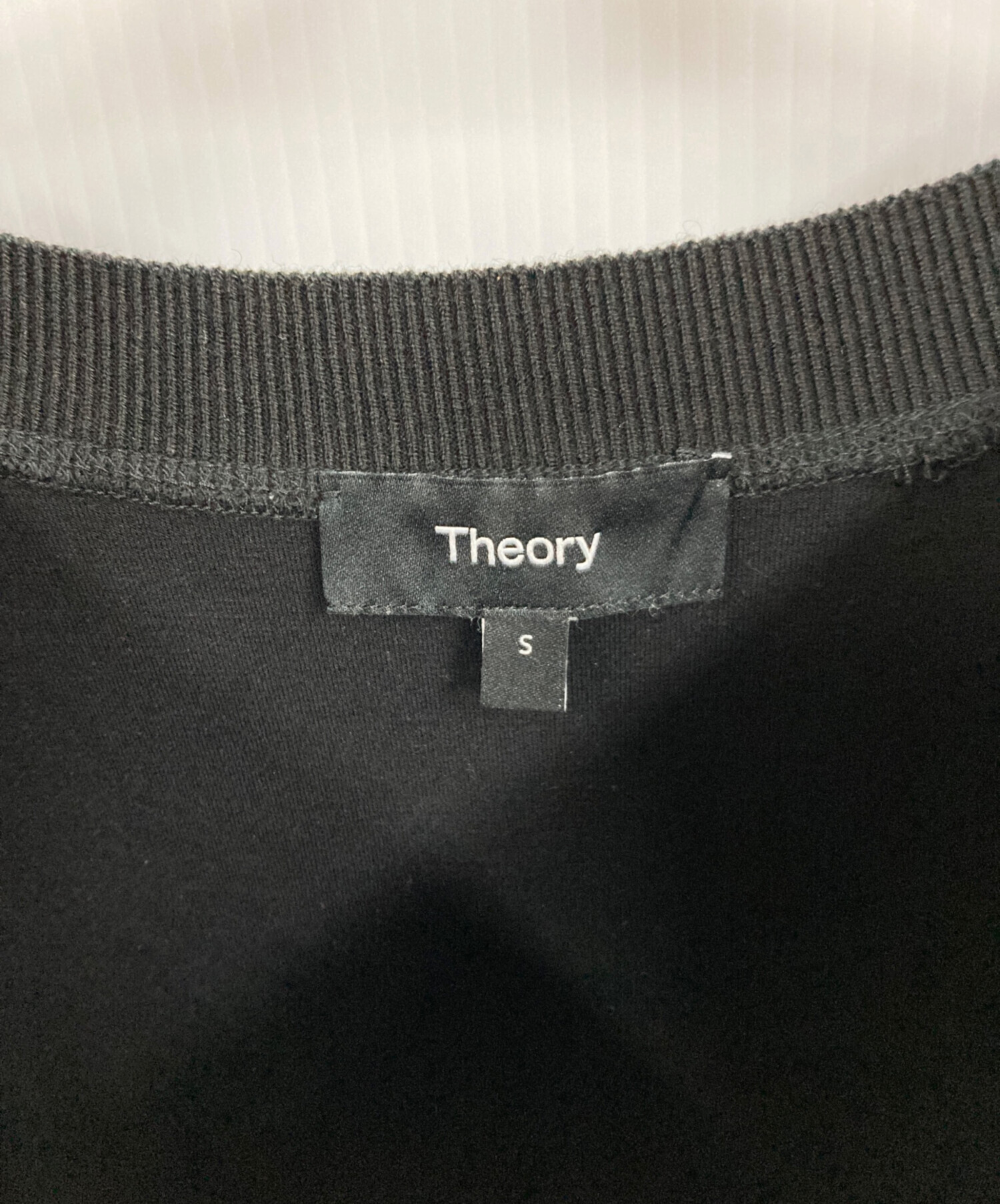 中古・古着通販】theory (セオリー) Double Knit LT N SS Seam Sweatsh