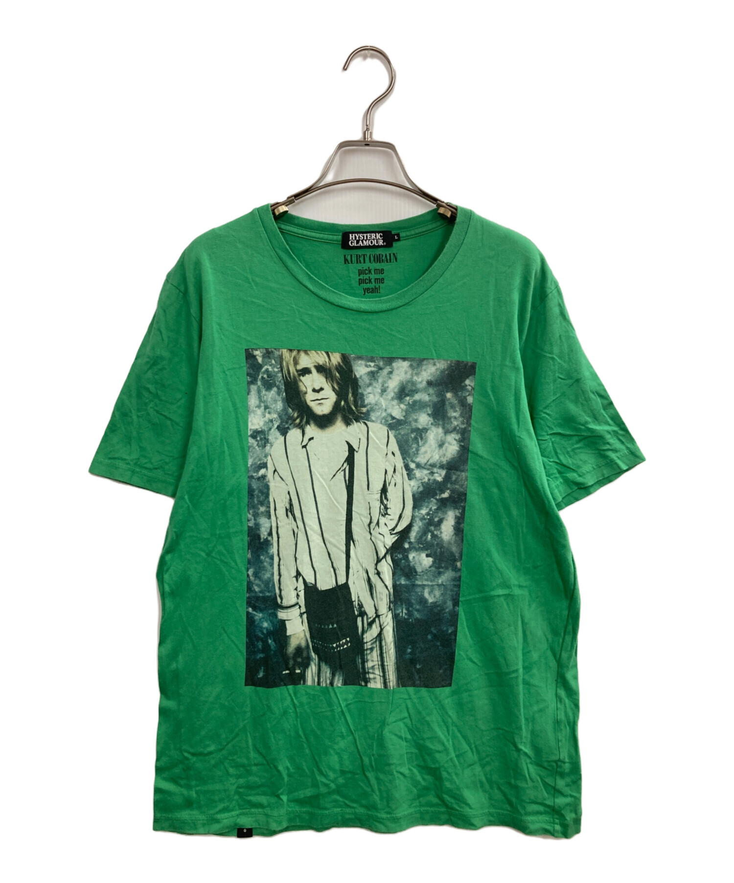 HYSTERIC GLAMOUR  Cobain Tシャツ S 中古・古着通販】Hysteric Glamour (ヒステリックグラマー) KURT