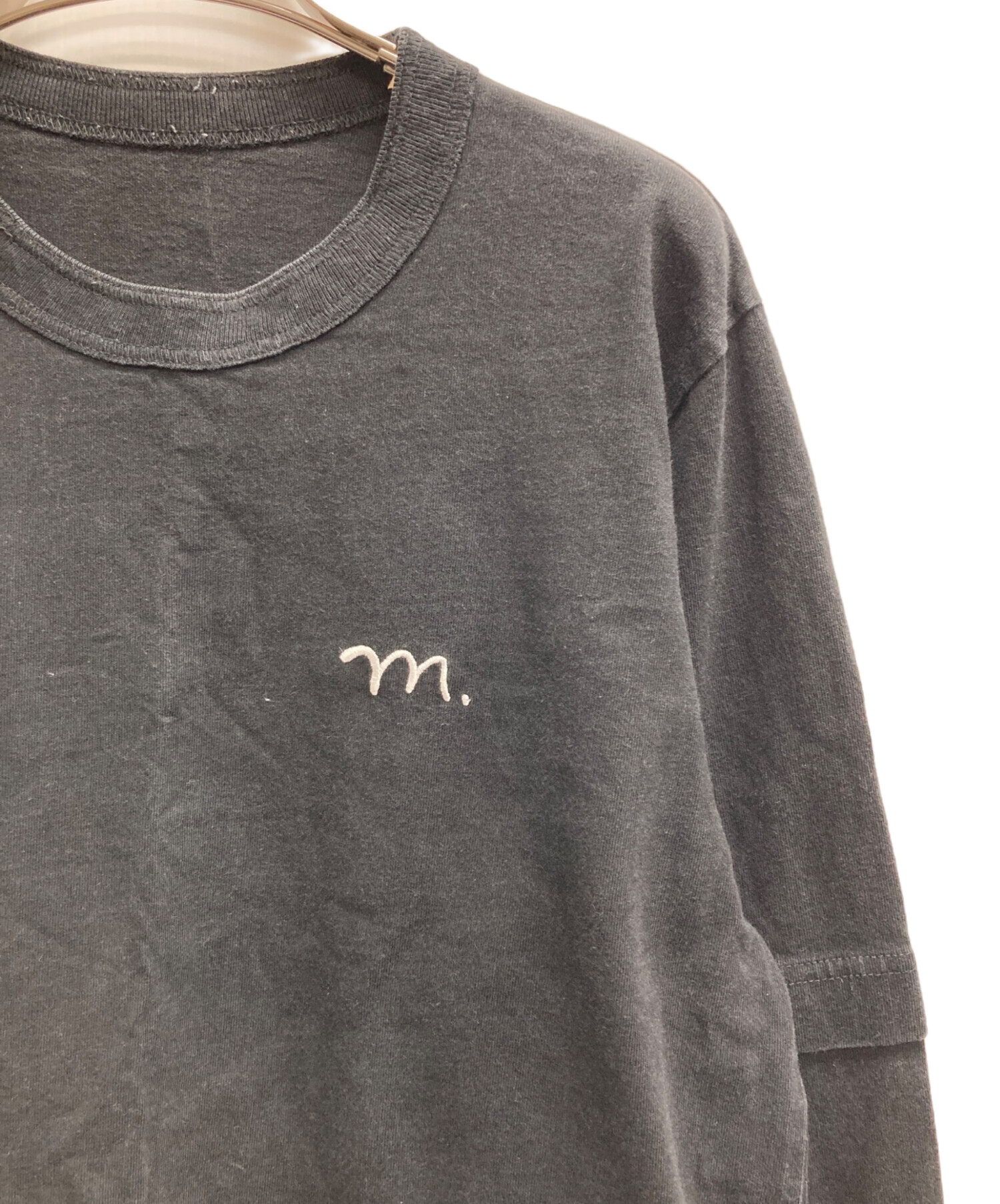 中古・古着通販】sacai (サカイ) MADSAKI L/S T-Shirt ブラック サイズ 