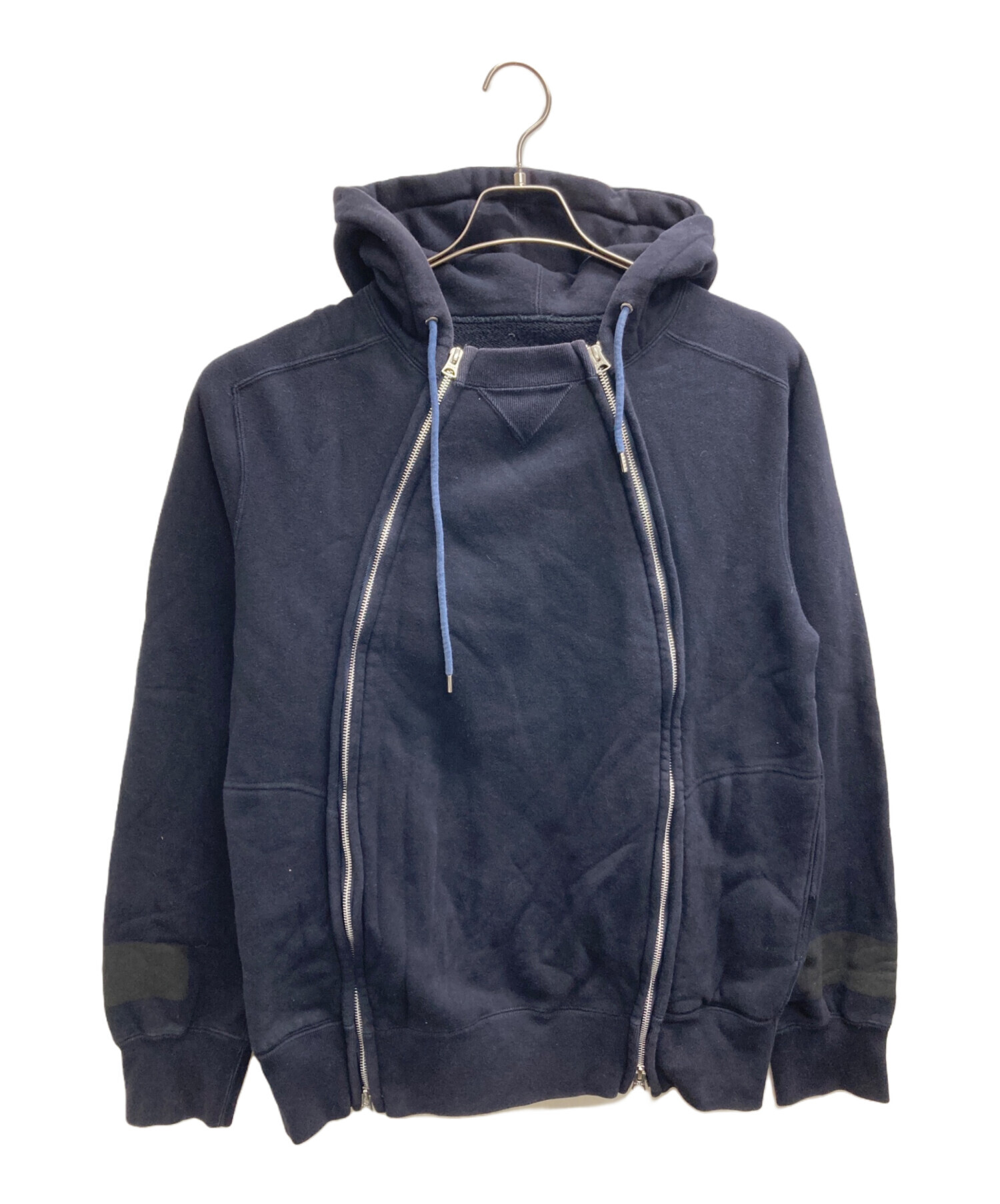 中古・古着通販】sacai (サカイ) W ZIP PARKA（ダブル ジップ パーカー