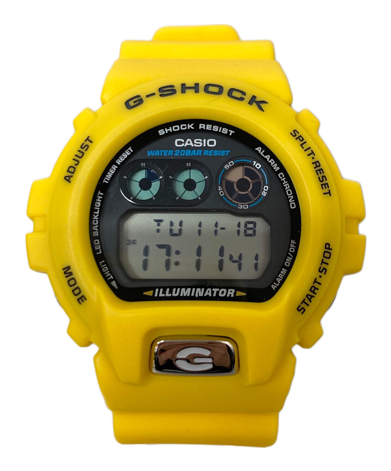 中古・古着通販】CASIO (カシオ) デジタルウォッチ イエロー｜ブランド 