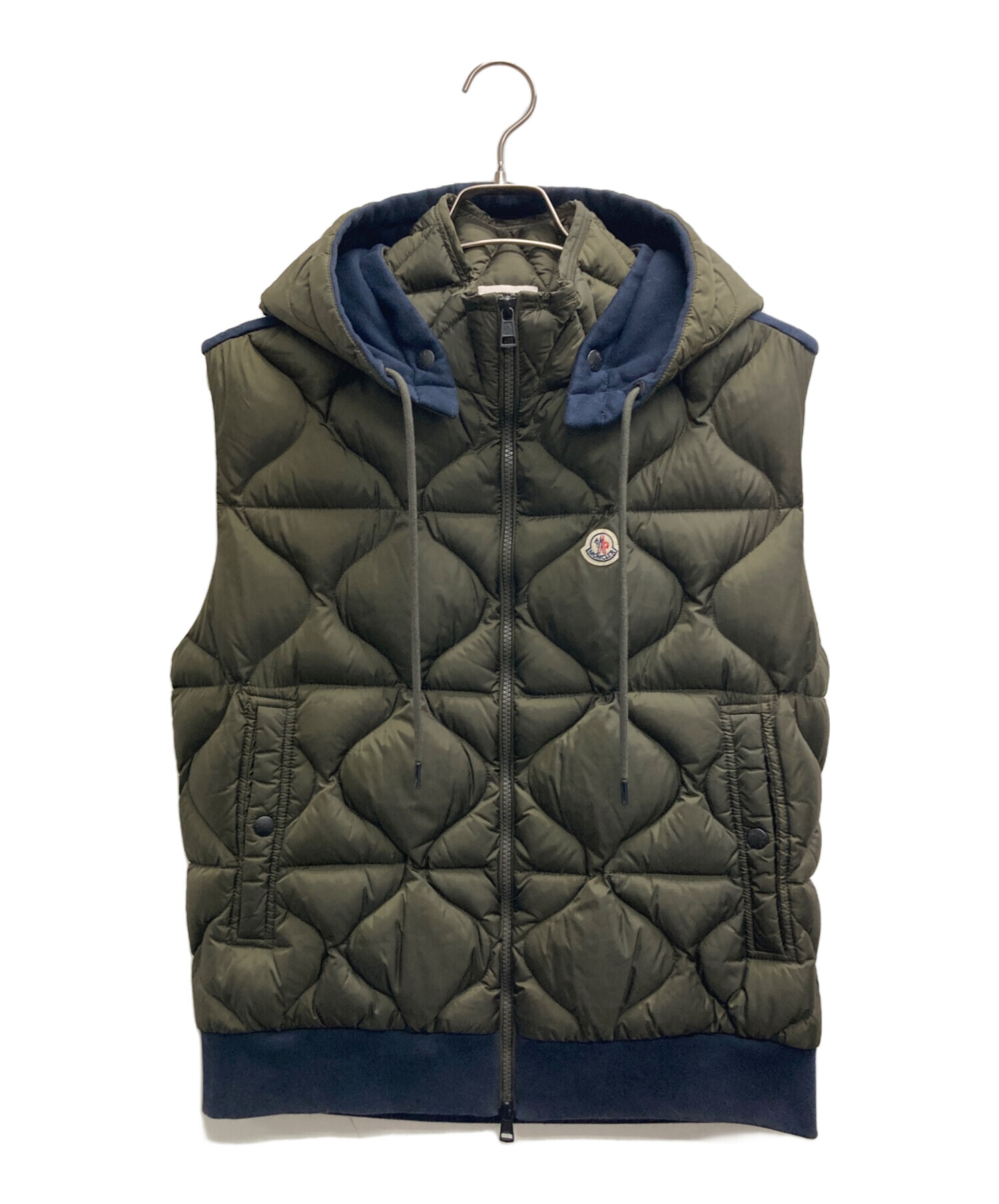 中古・古着通販】MONCLER (モンクレール) MAGLIA 切替ダウンベスト