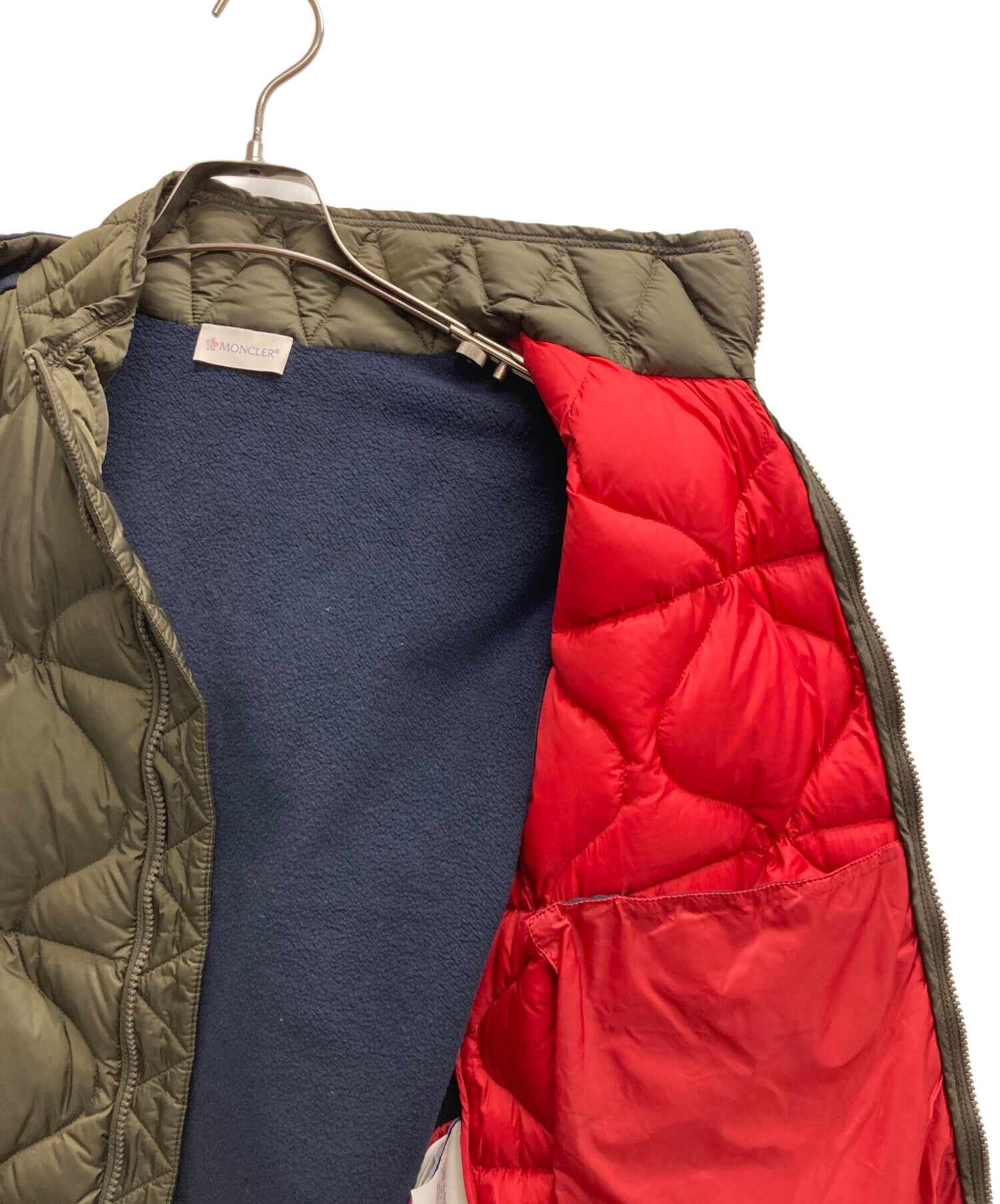 中古・古着通販】MONCLER (モンクレール) MAGLIA 切替ダウンベスト