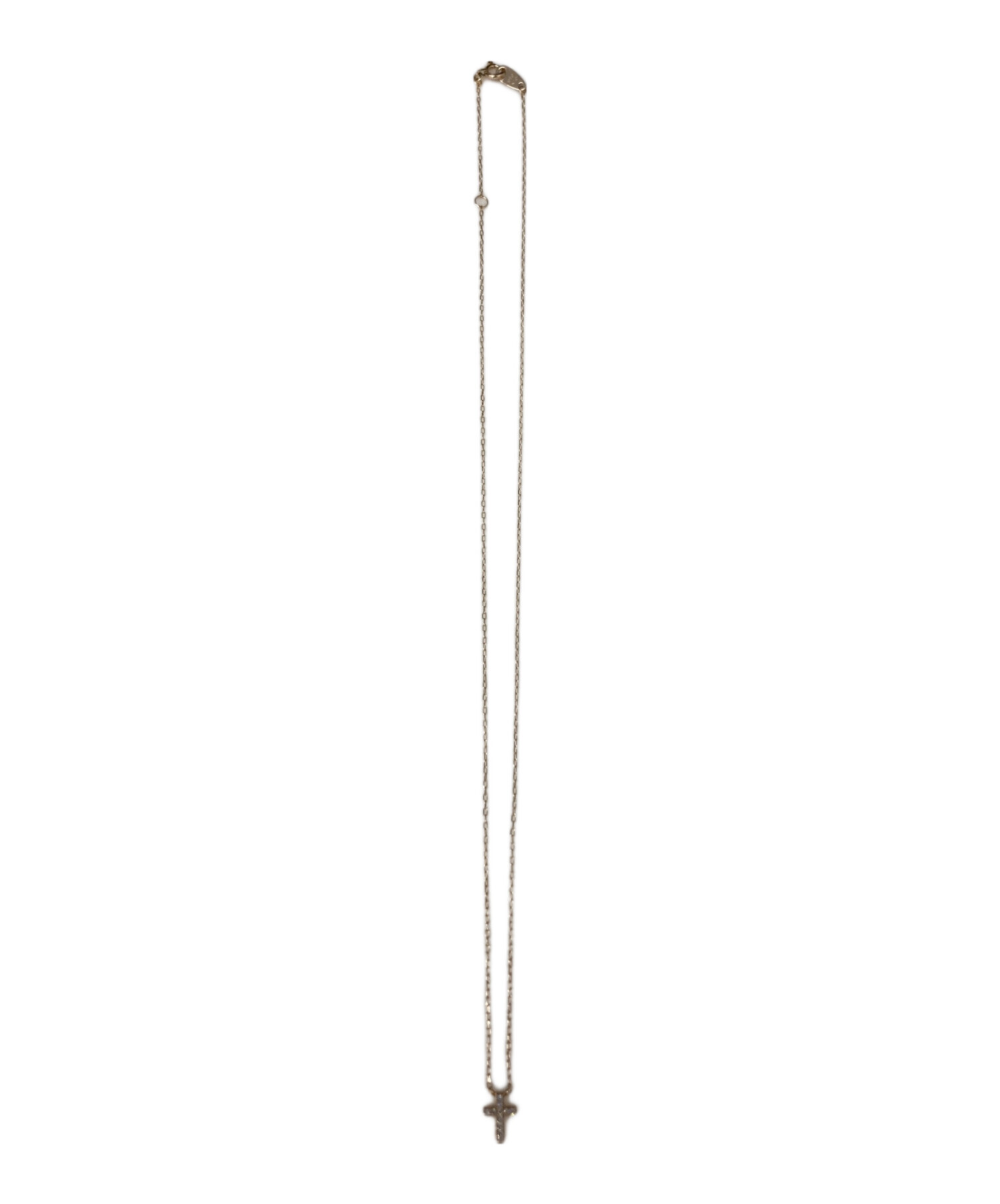 中古・古着通販】ete (エテ) クロスモチーフネックレス ゴールド 