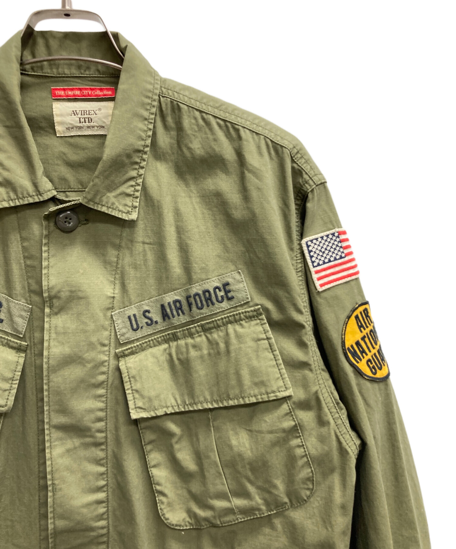 中古・古着通販】AVIREX (アヴィレックス) AIR NATIONAL GUARD JUNGLE