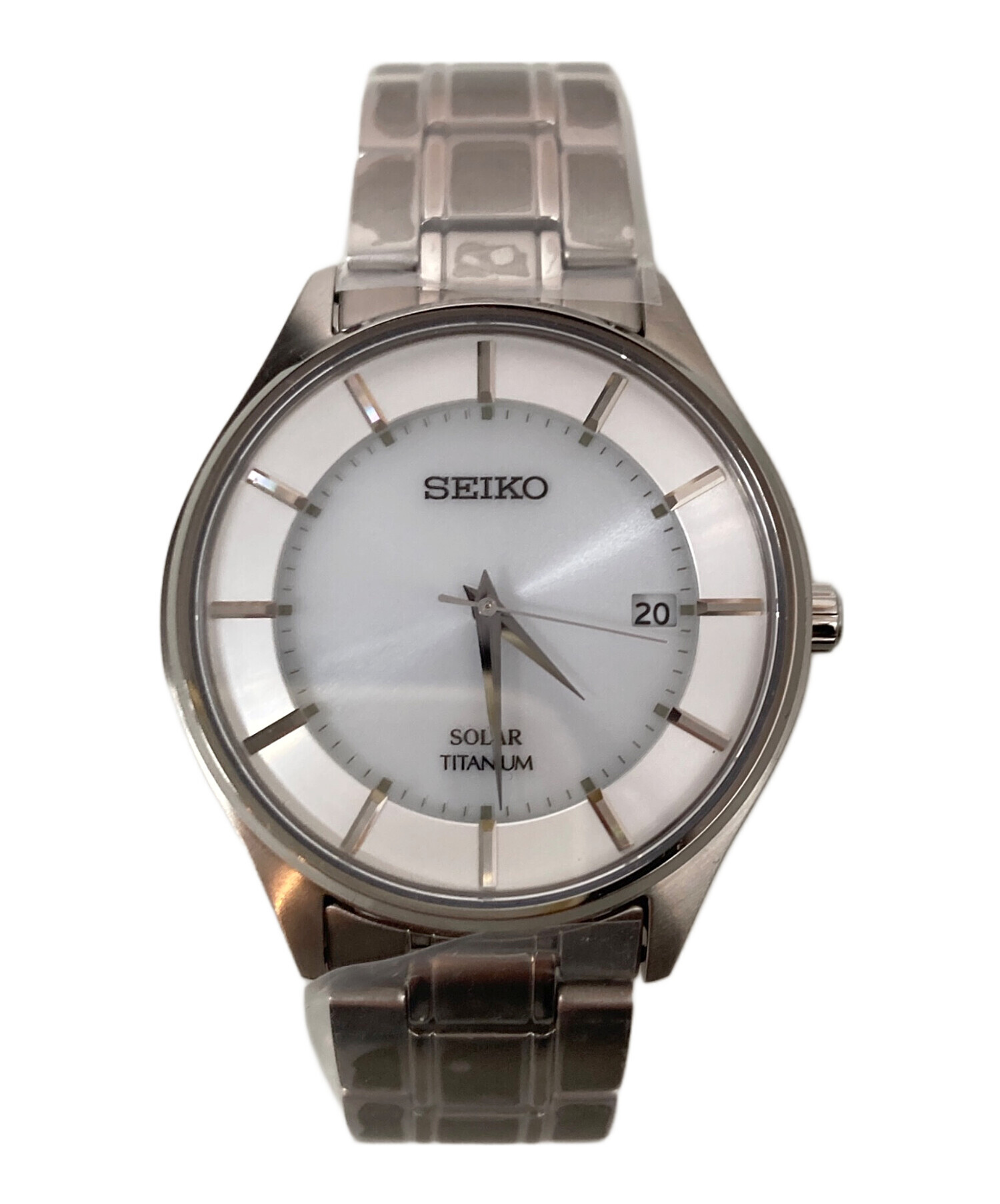 中古・古着通販】SEIKO (セイコー) 腕時計 ホワイト 未使用品 