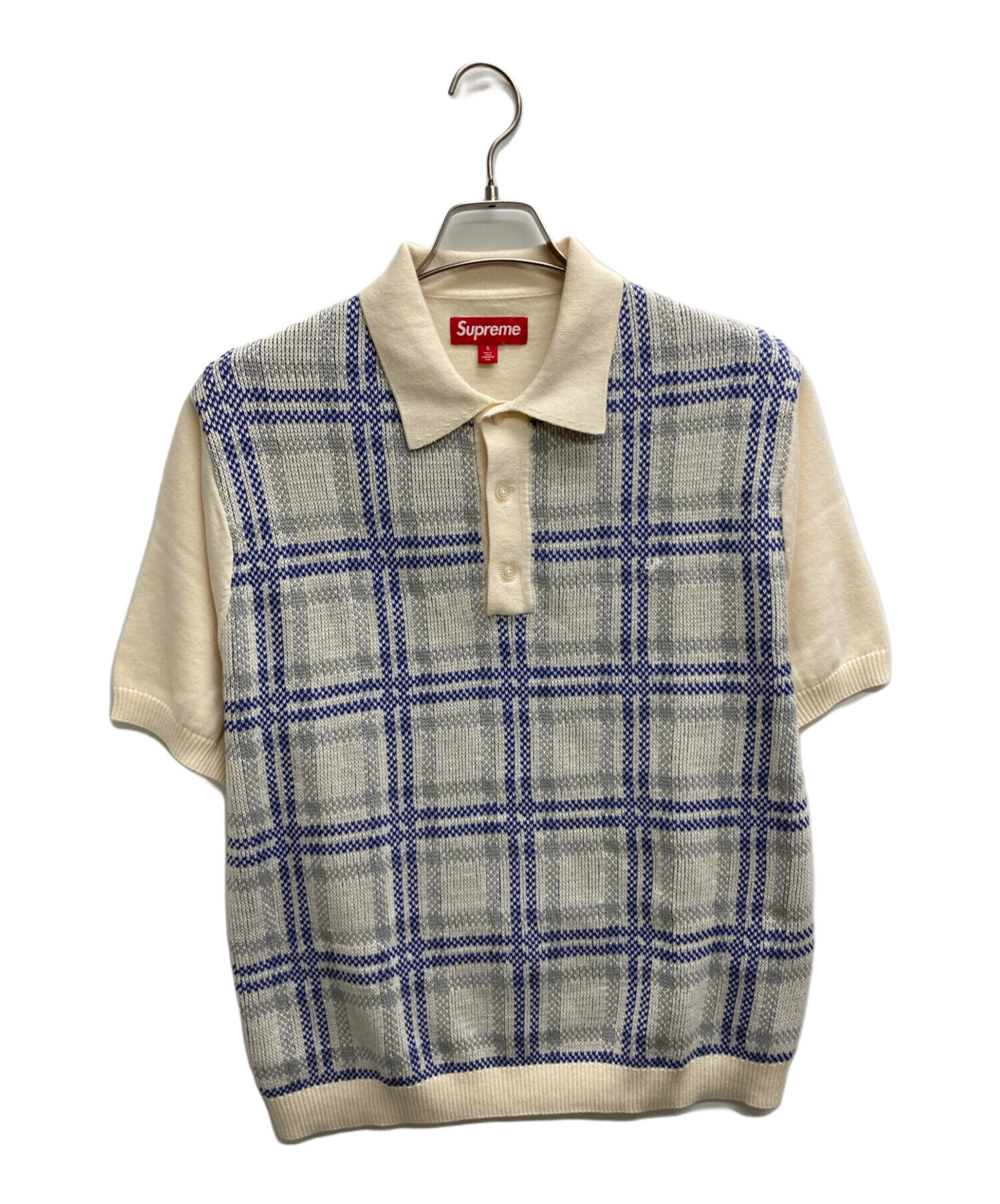 中古・古着通販】Supreme (シュプリーム) Plaid Knit S/S Polo 