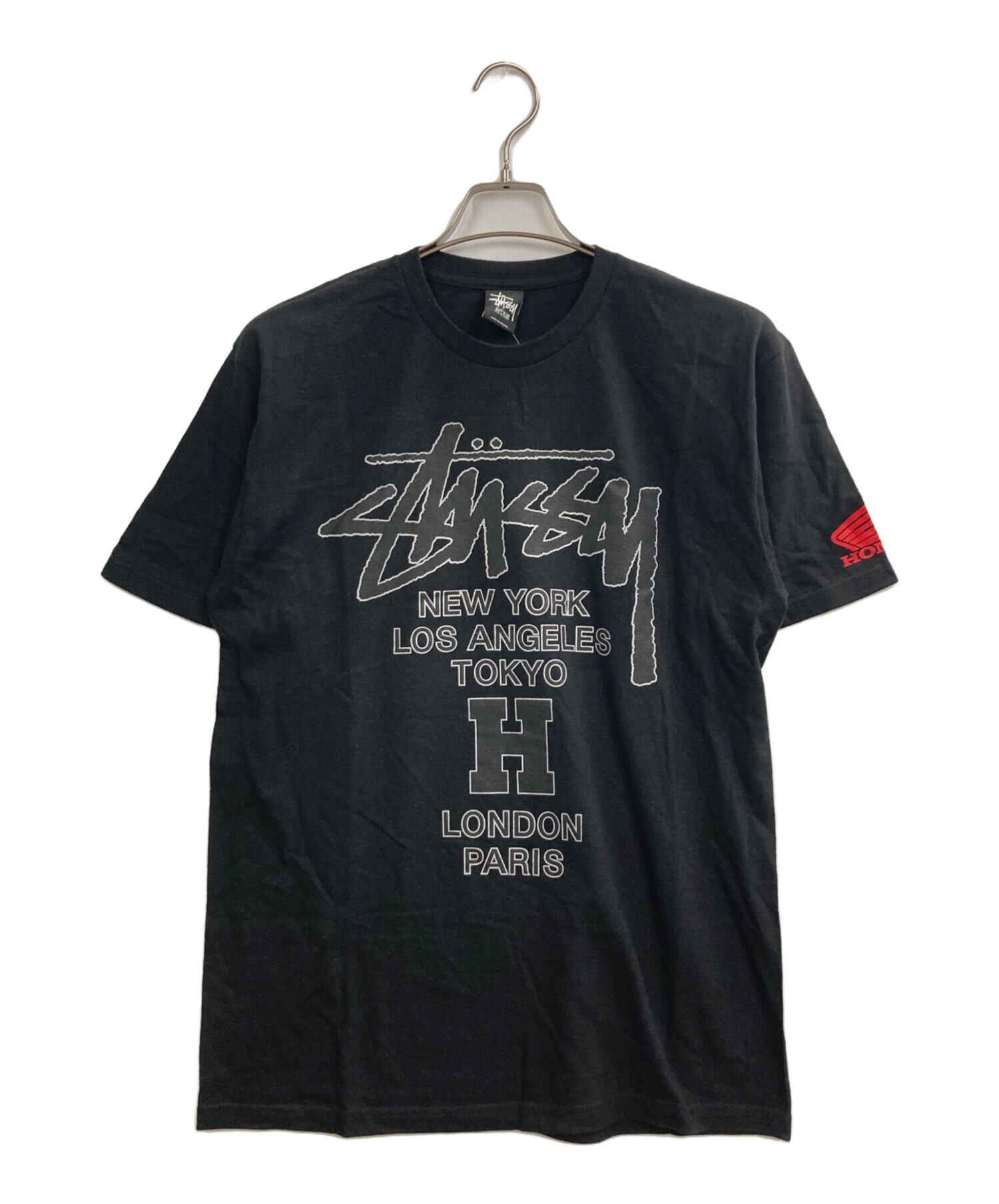stussy x HONDA コラボT Mサイズ　未使用 中古・古着通販】stussy (ステューシー) HONDA (ホンダ) コラボTシャツ