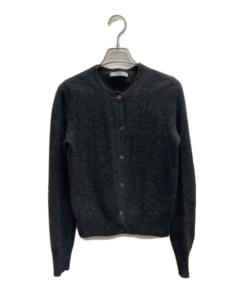 中古・古着通販】PRADA (プラダ) ニットカーディガン グレー サイズ:38