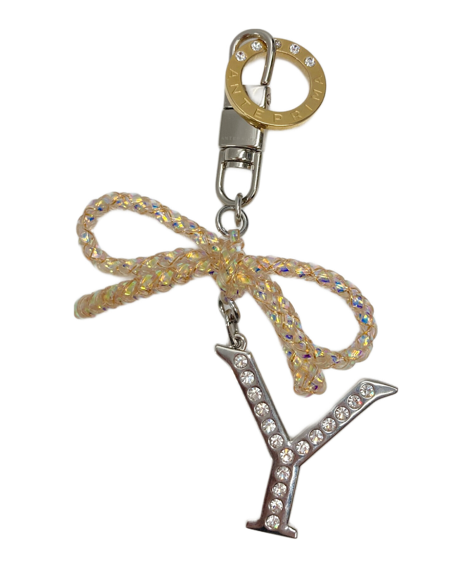 ANTEPRIMA アンテプリマ　イニシャルチャーム 中古・古着通販】ANTEPRIMA (アンテプリマ) イニシャルチャーム Y