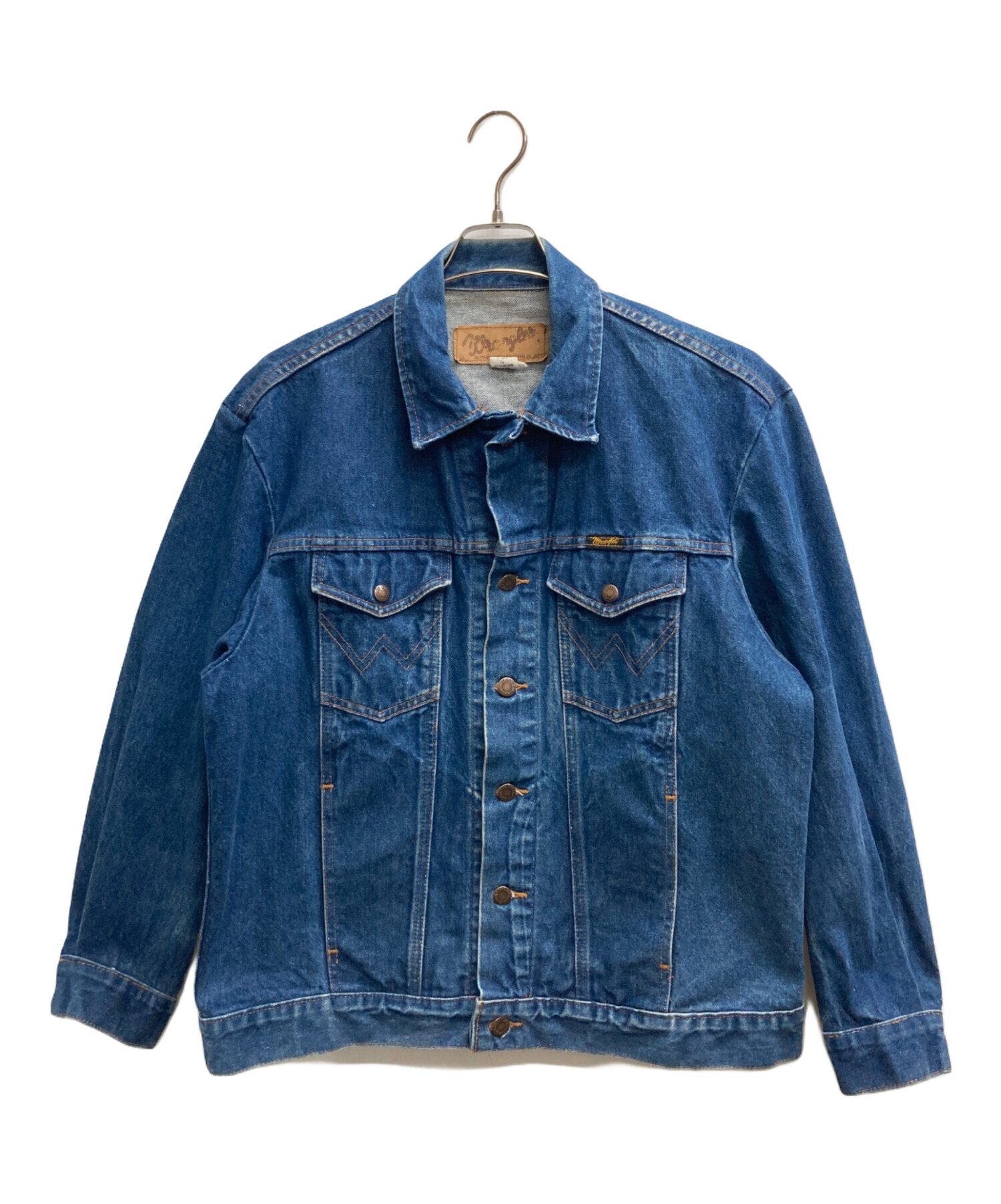 Wrangler ネイビージャケット 中古・古着通販】Wrangler (ラングラー) デニムジャケット ネイビー