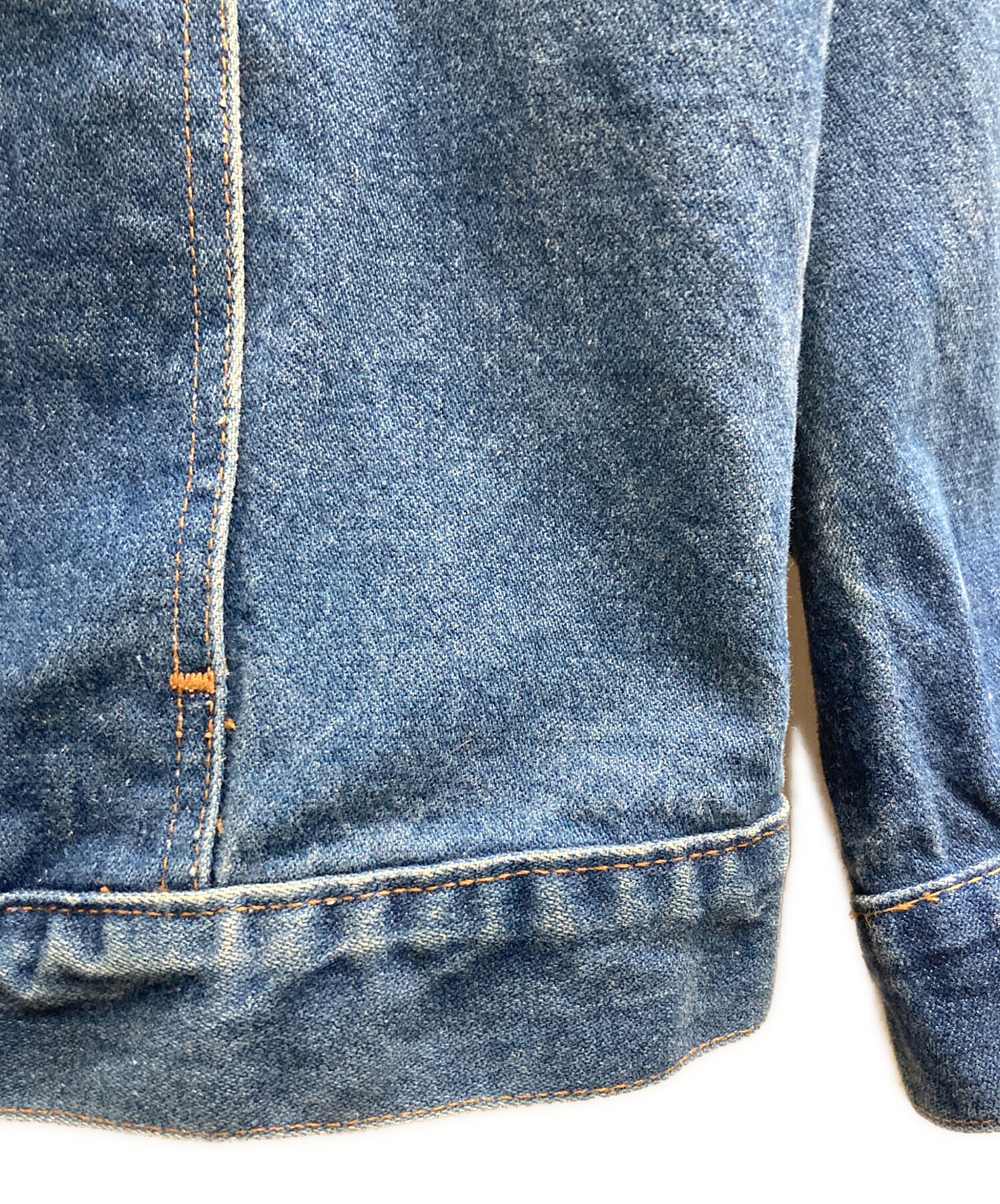 中古・古着通販】Wrangler (ラングラー) デニムジャケット ネイビー