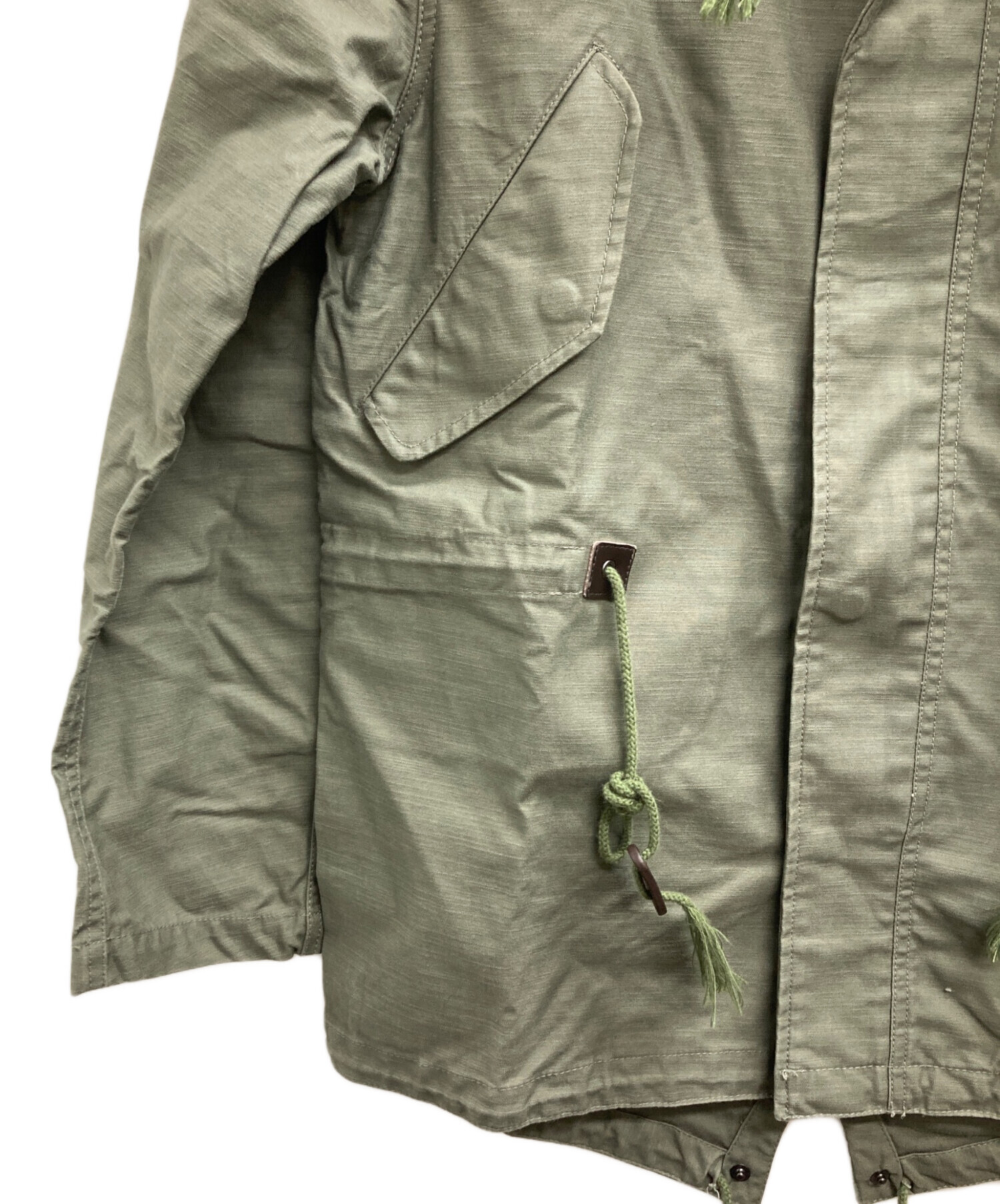 中古・古着通販】stussy (ステューシー) ワッペン付モッズコート