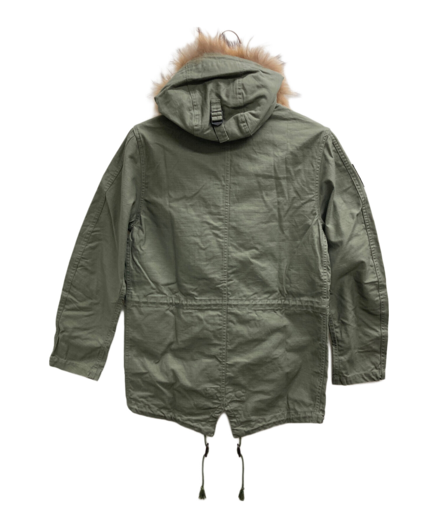 ステューシー モッズコート 中古・古着通販】stussy (ステューシー) ワッペン付モッズコート