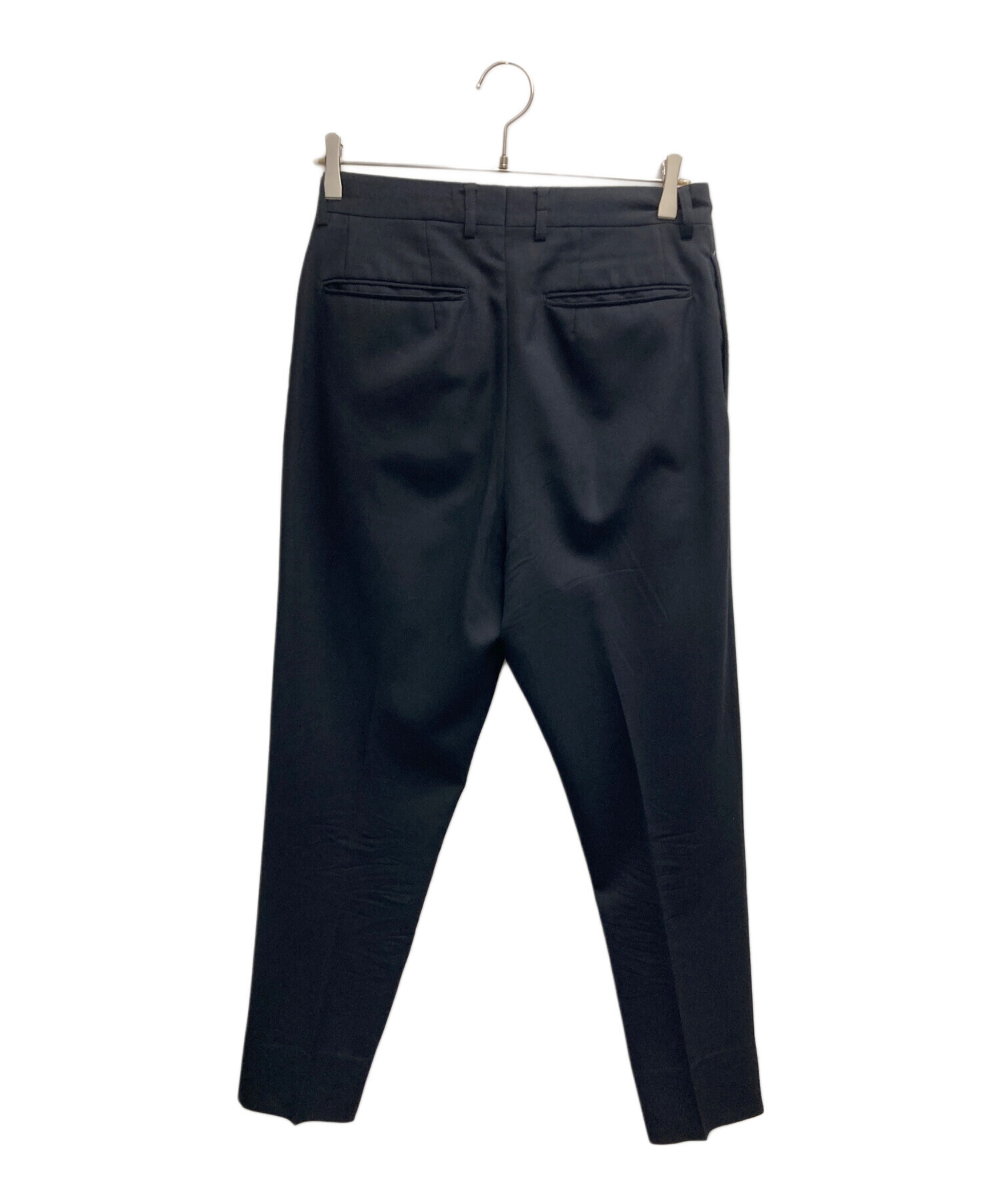 中古・古着通販】NEAT (ニート) 2タックウールパンツ ネイビー サイズ