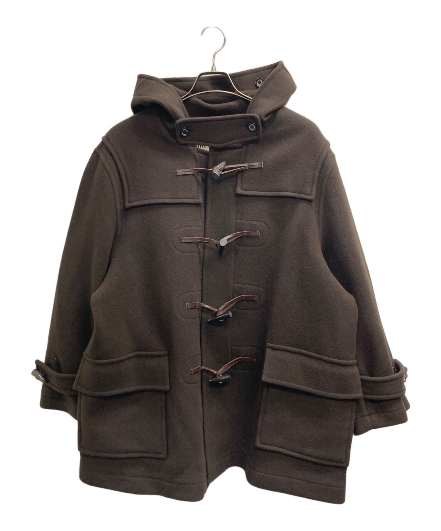 中古・古着通販】MONTGOMERY (モンゴメリー) ダッフルコート ブラウン