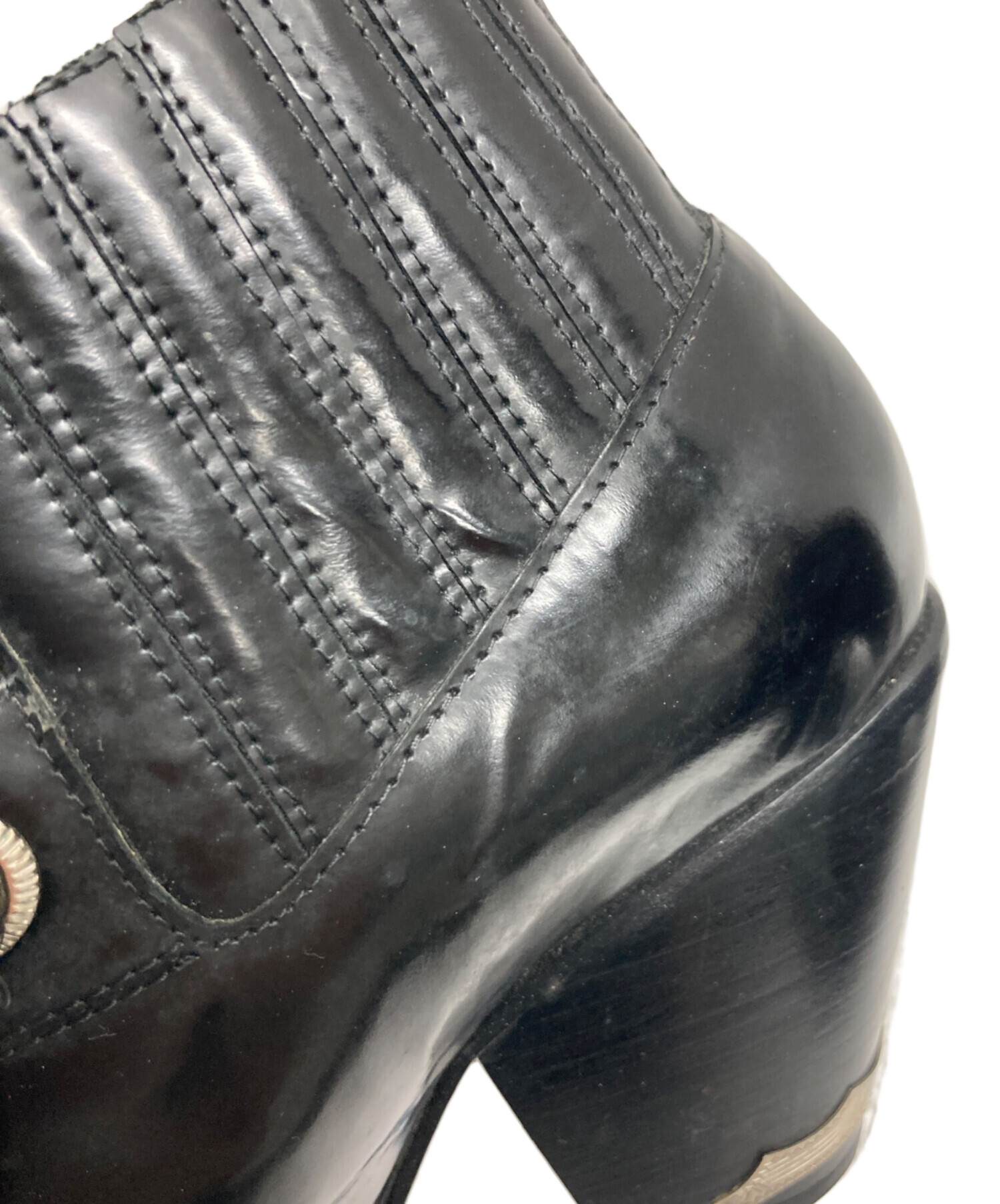 中古・古着通販】TOGA PULLA (トーガ プルラ) ポインテッドトゥブーツ