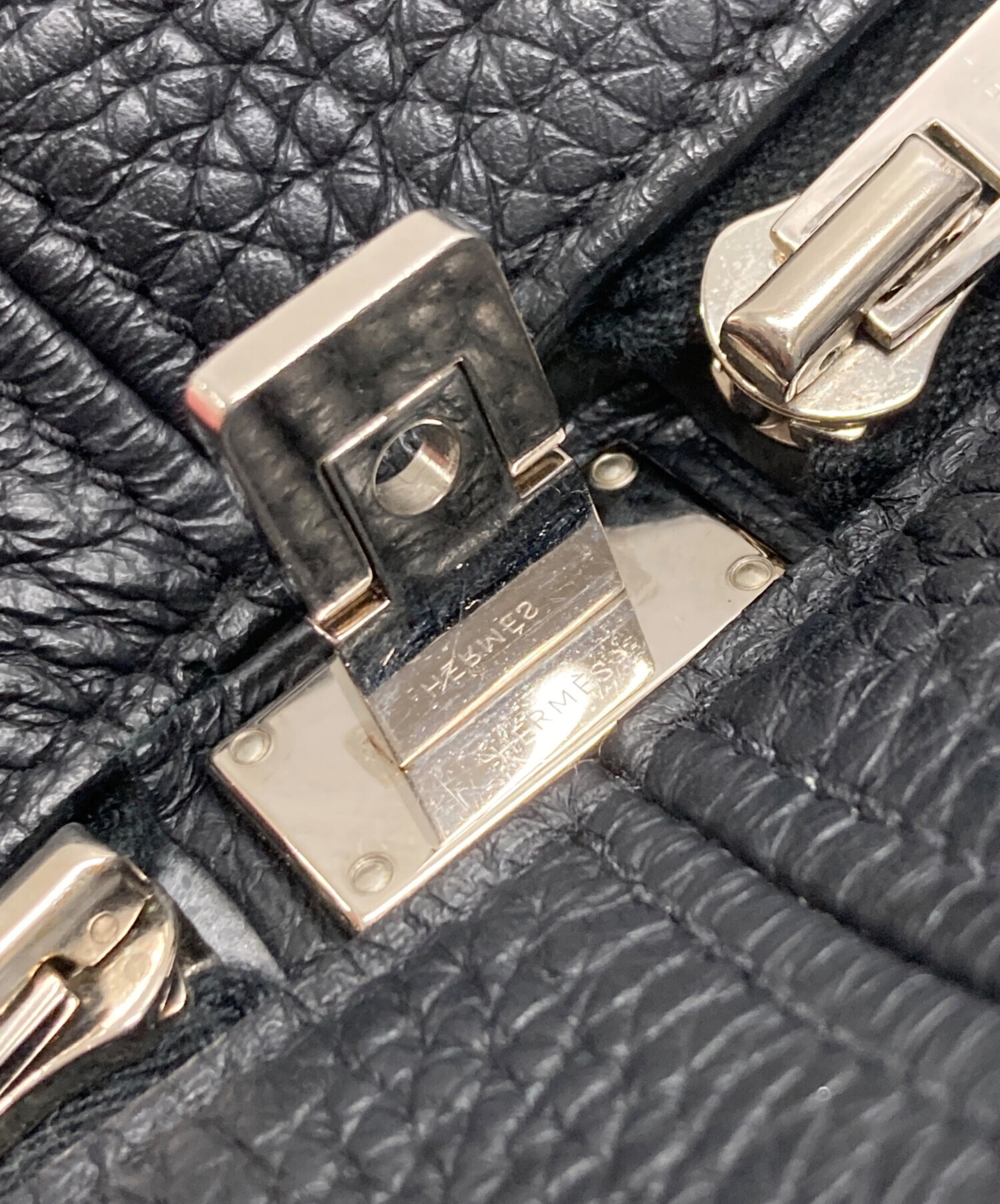 中古・古着通販】HERMES (エルメス) ヴィクトリア35 ブラック