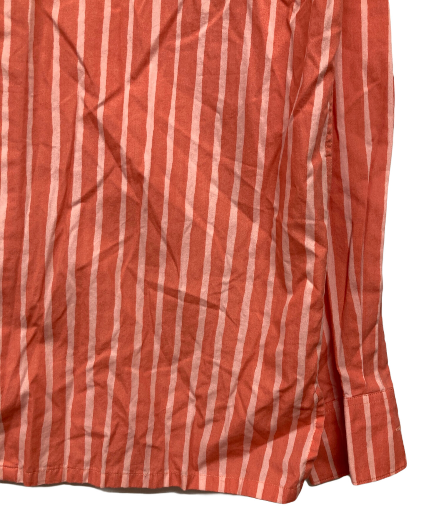 中古・古着通販】marimekko (マリメッコ) ヨカポイカストライプシャツ