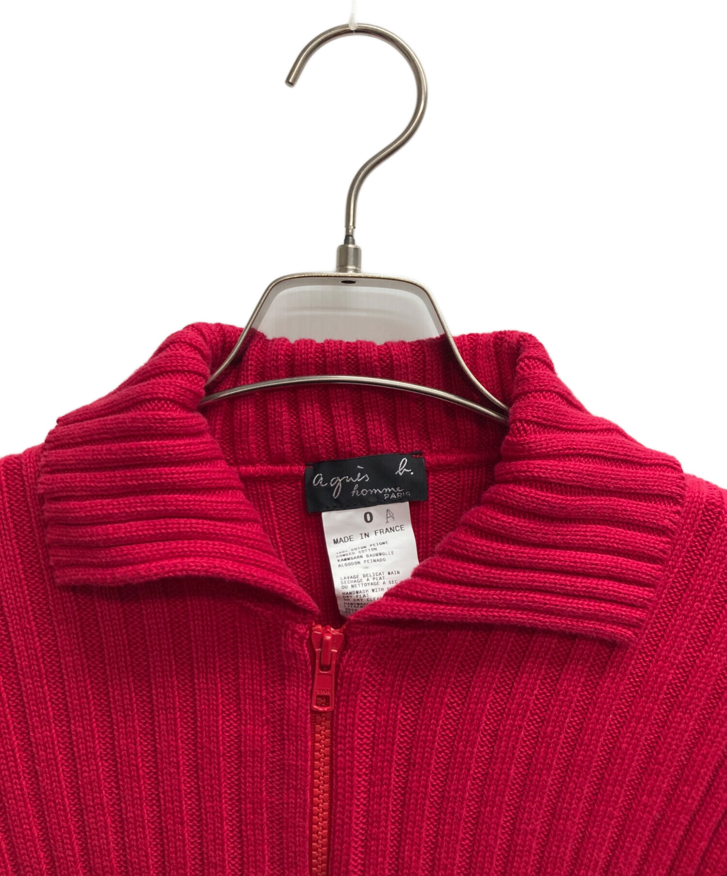 中古・古着通販】agnes b homme (アニエスベーオム) ニットジャケット