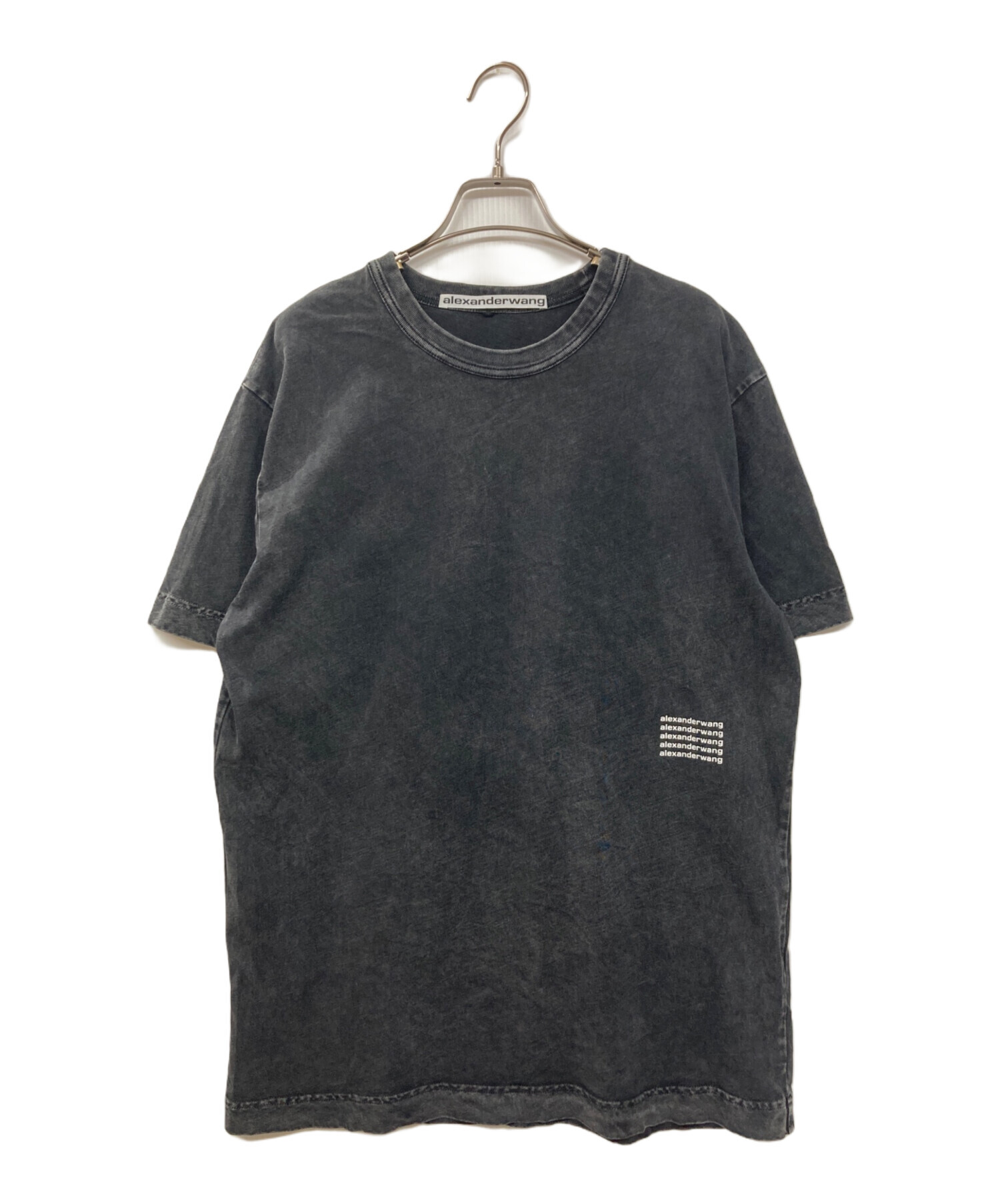 ALEXANDER WANG アレキサンダーワン Tシャツ・カットソー XS 黒 【古着】【中古】【送料無料】 alexanderwang（アレキサンダー・ワン） Tシャツ 4CC3221357