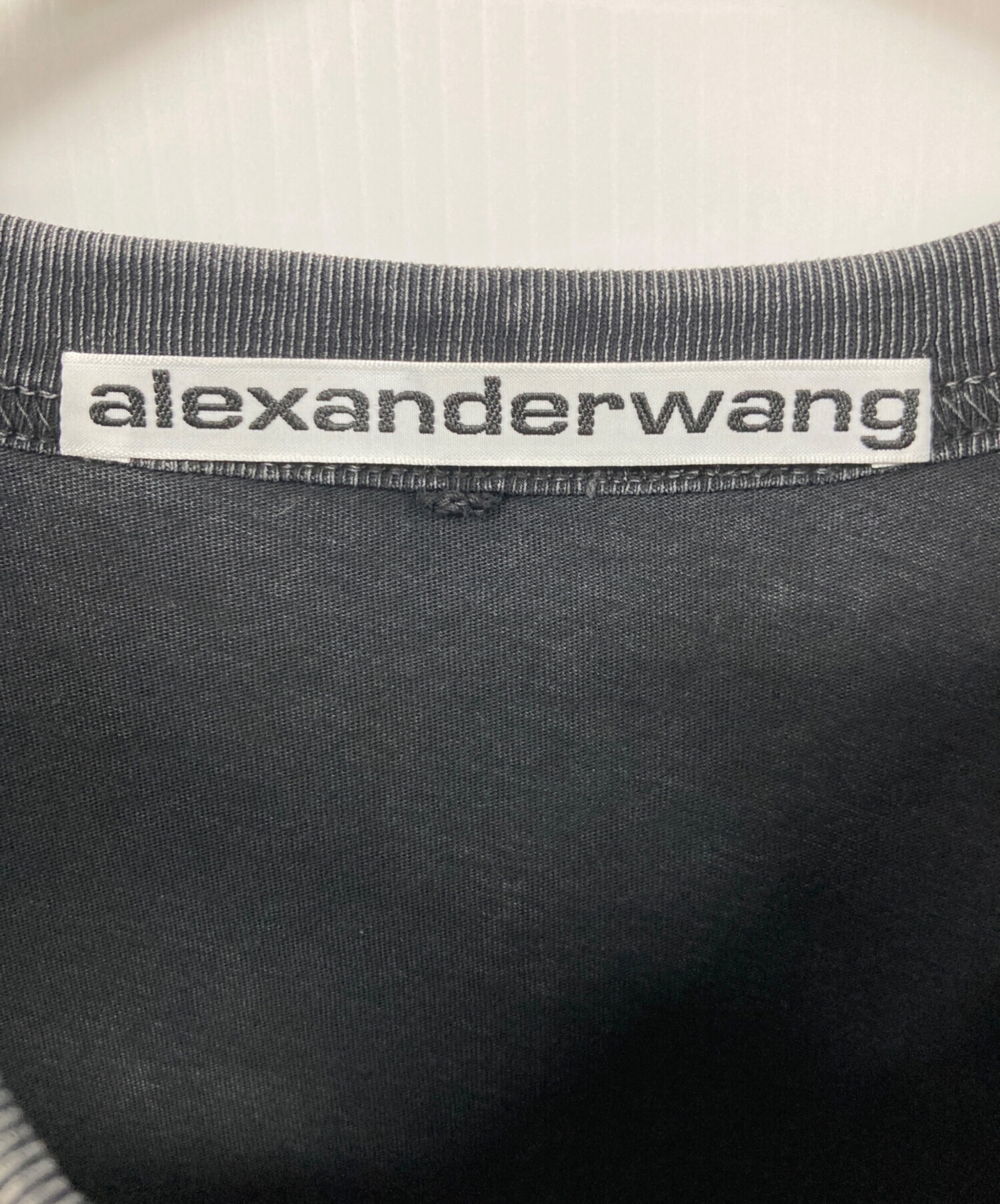 中古・古着通販】ALEXANDER WANG (アレキサンダー・ワン) ロゴプリント