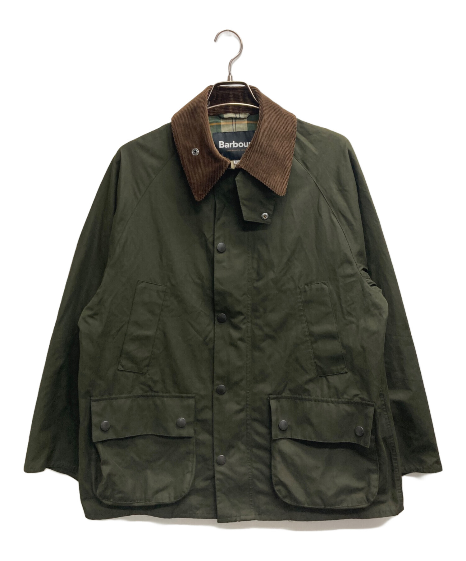 中古・古着通販】Barbour (バブアー) BEDALE OS SLEAVE オリーブ