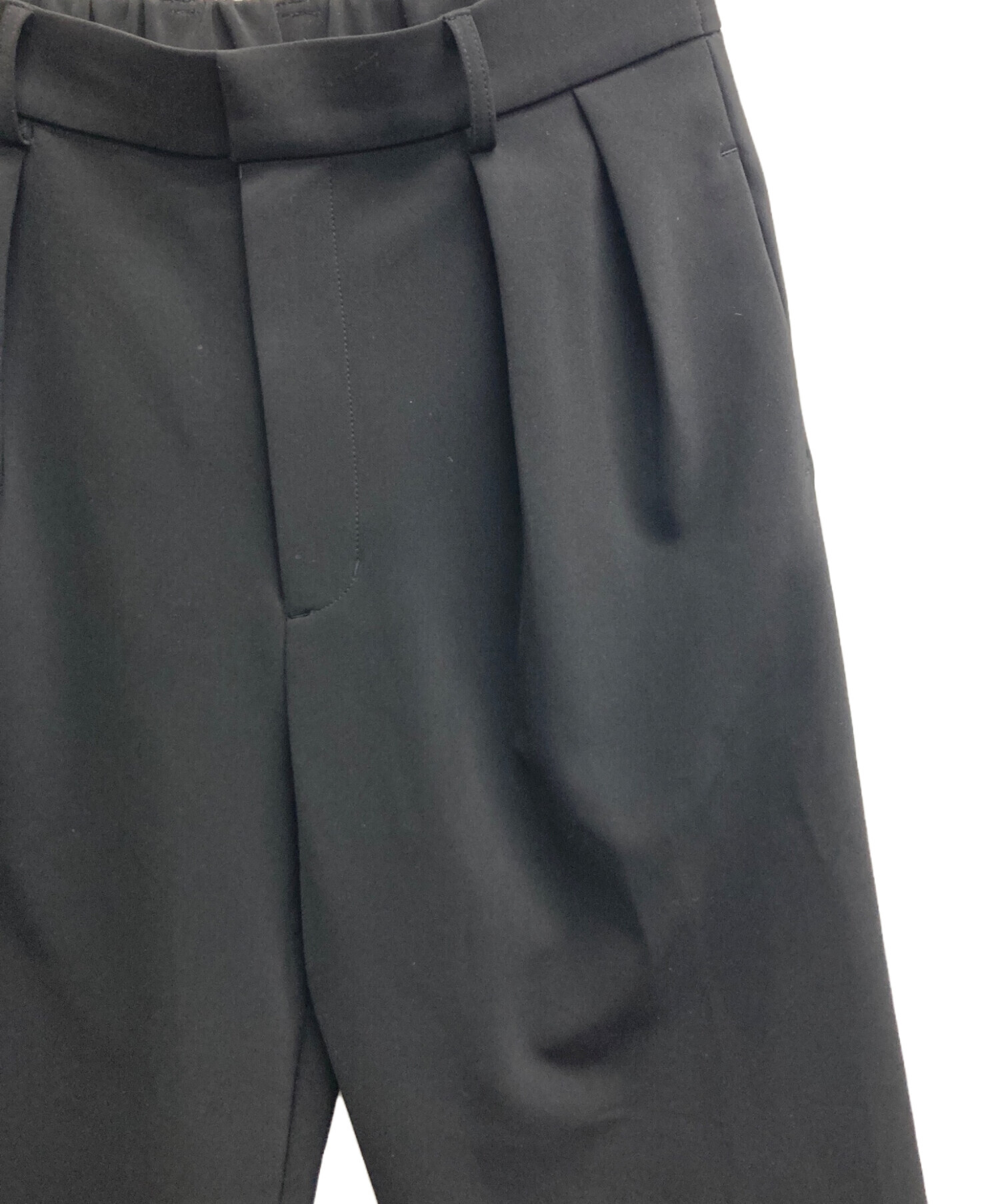 中古・古着通販】Lui's (ルイス) ダブルクロス2タックワイドスラックス