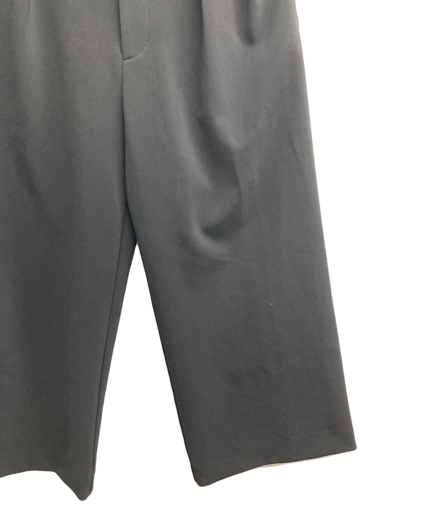 中古・古着通販】Lui's (ルイス) ダブルクロス2タックワイドスラックス