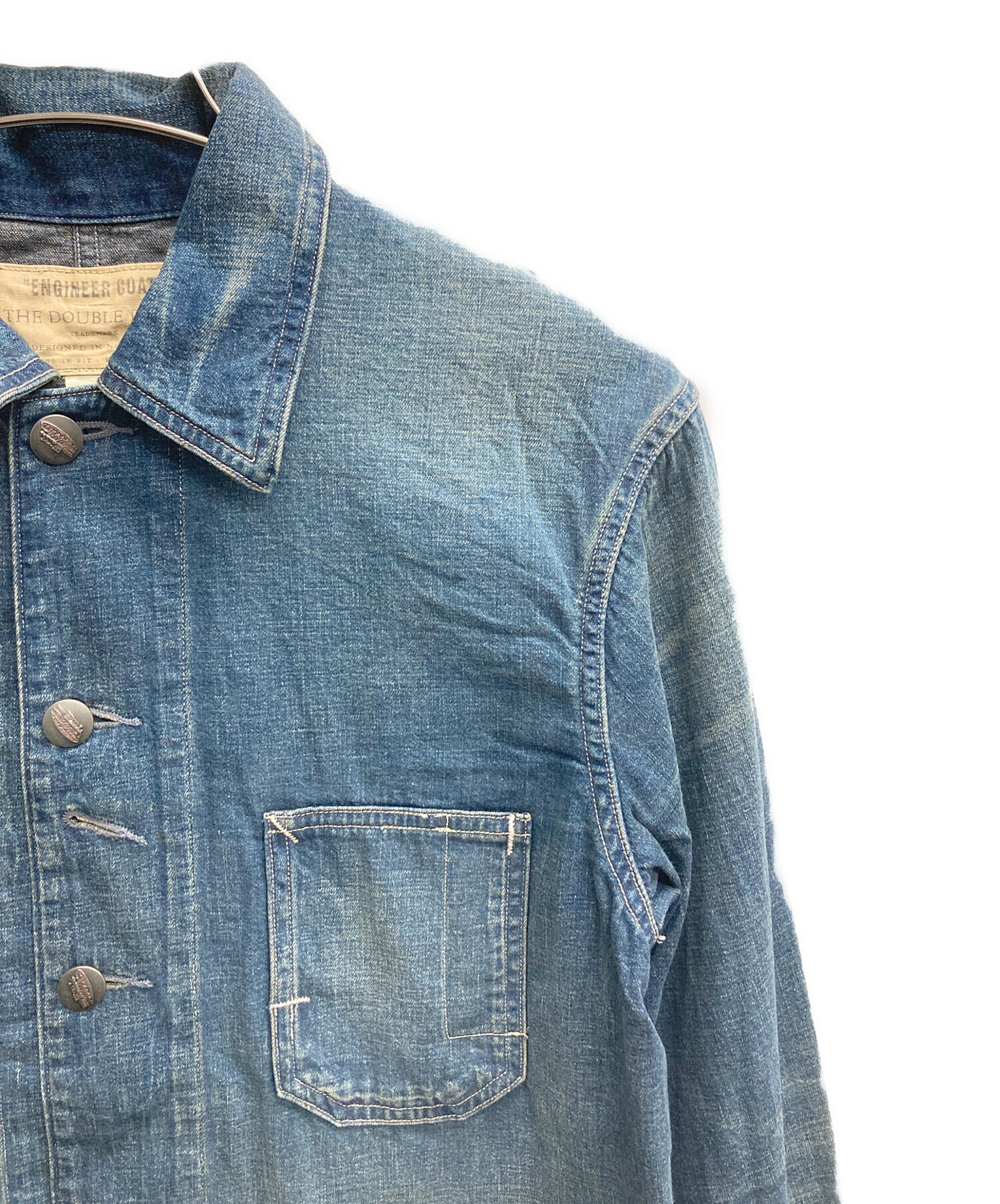 中古・古着通販】RRL (ダブルアールエル) カバーオール インディゴ