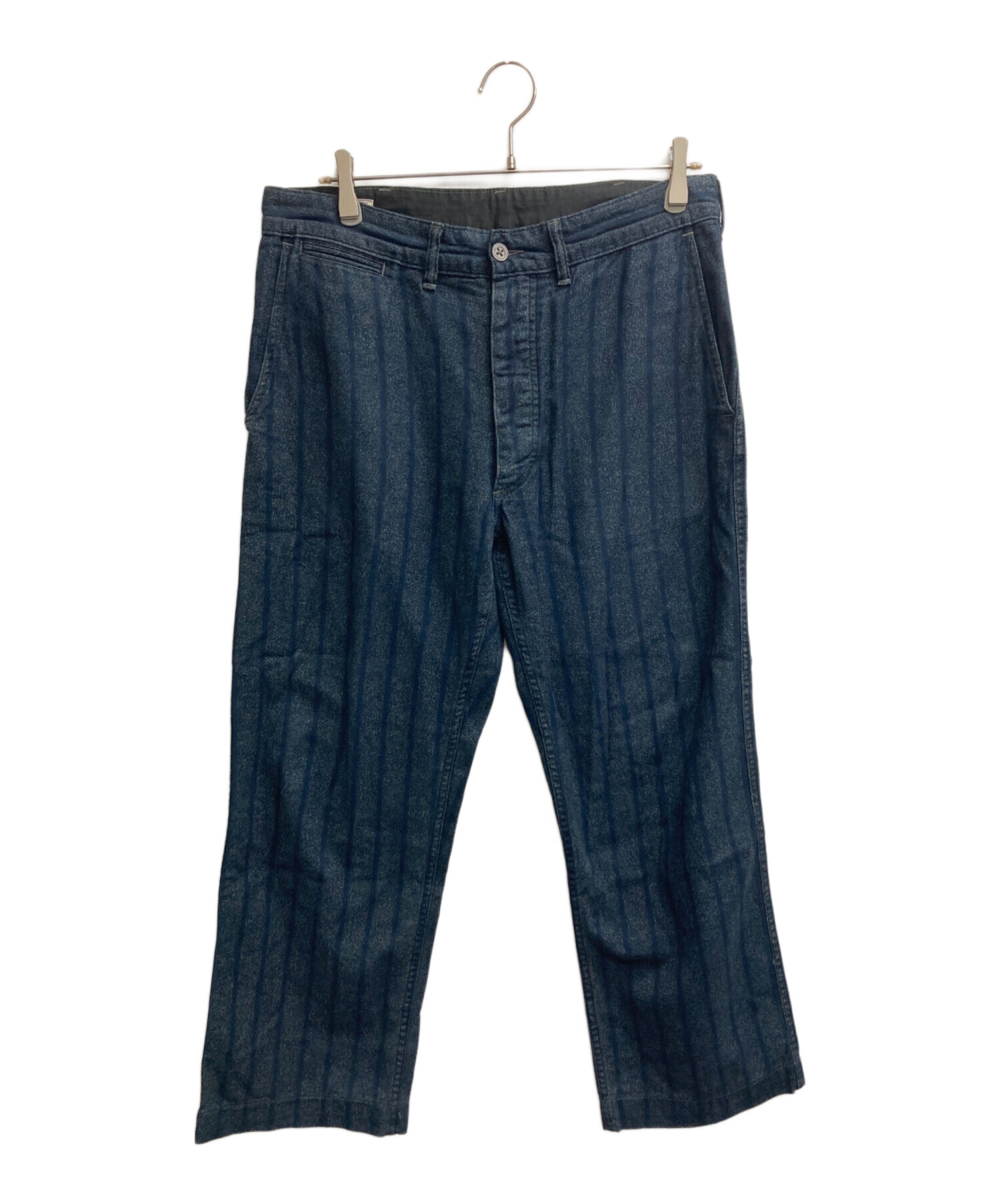 中古・古着通販】RRL (ダブルアールエル) インディゴ ストライプド