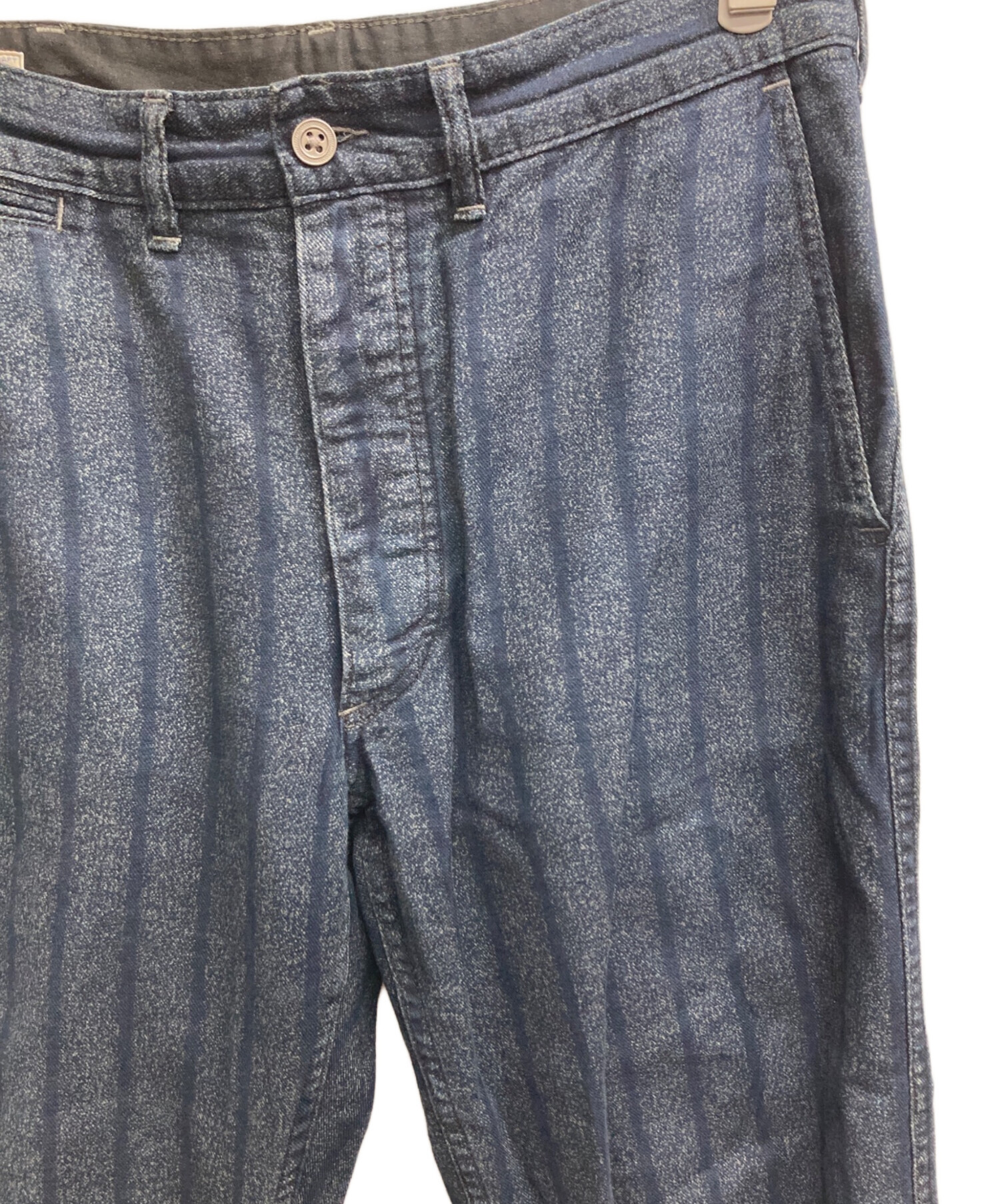 中古・古着通販】RRL (ダブルアールエル) インディゴ ストライプド