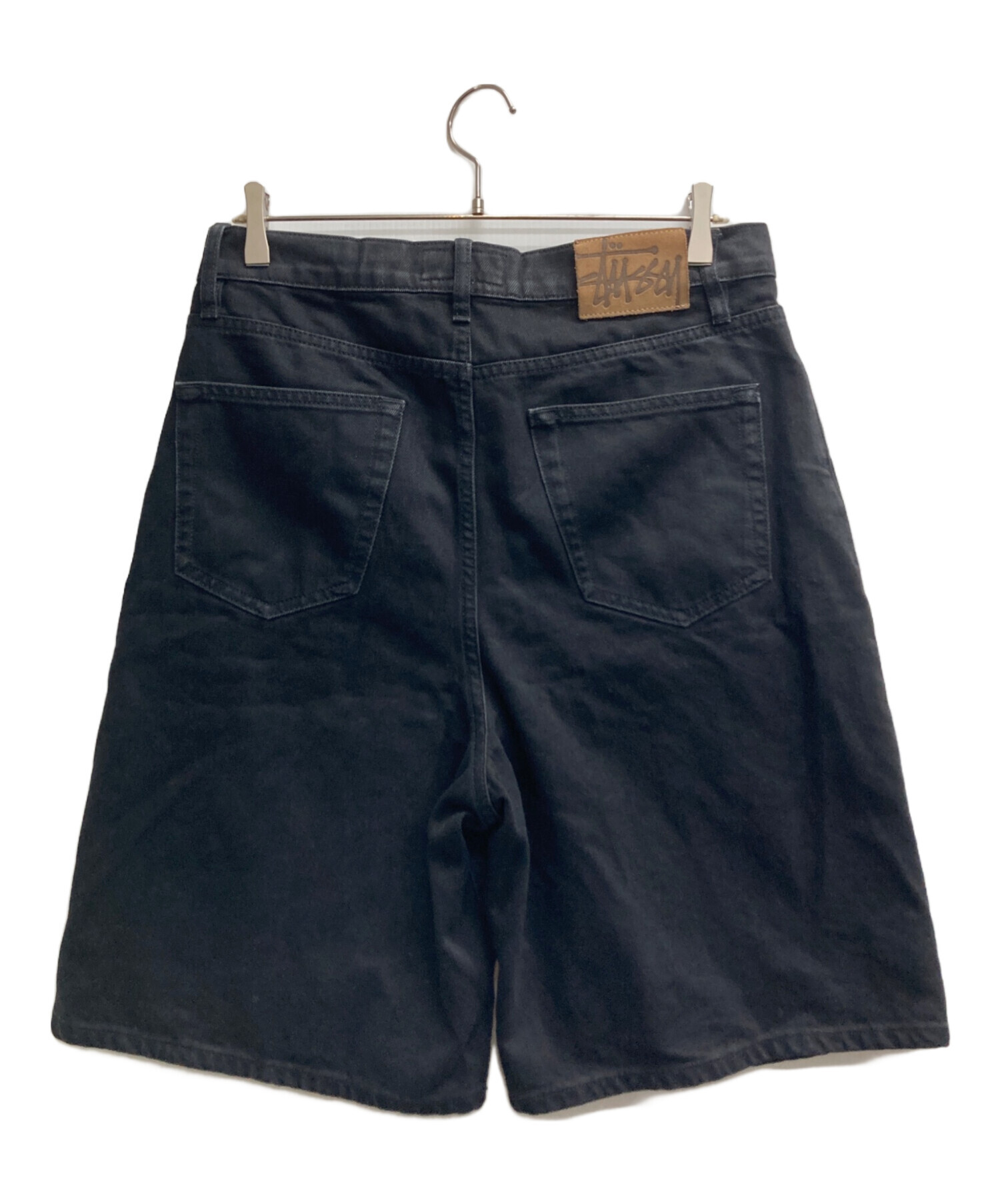 中古・古着通販】stussy (ステューシー) Big Ol Short Denim ブラック 