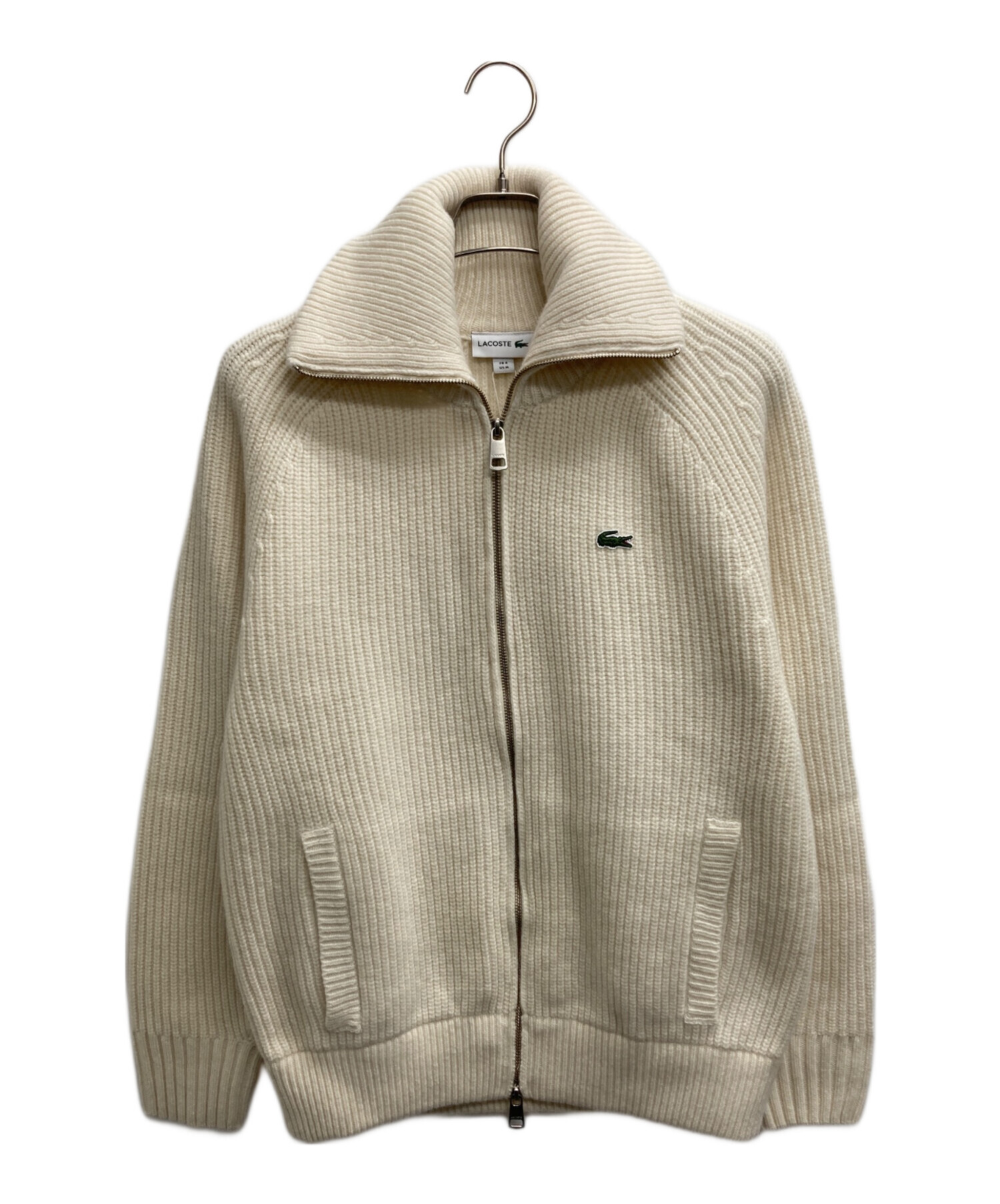 中古・古着通販】LACOSTE (ラコステ) ローゲージハイネックジップ