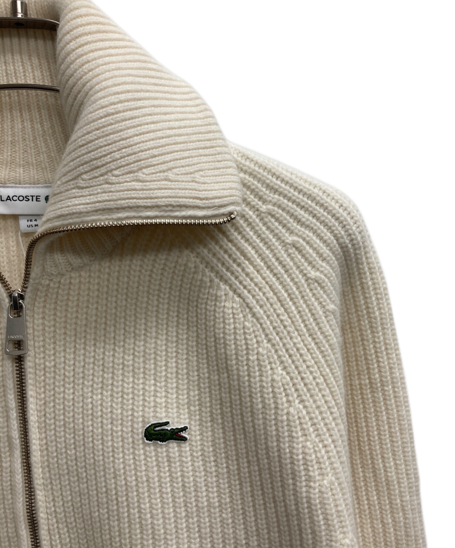 中古・古着通販】LACOSTE (ラコステ) ローゲージハイネックジップ 