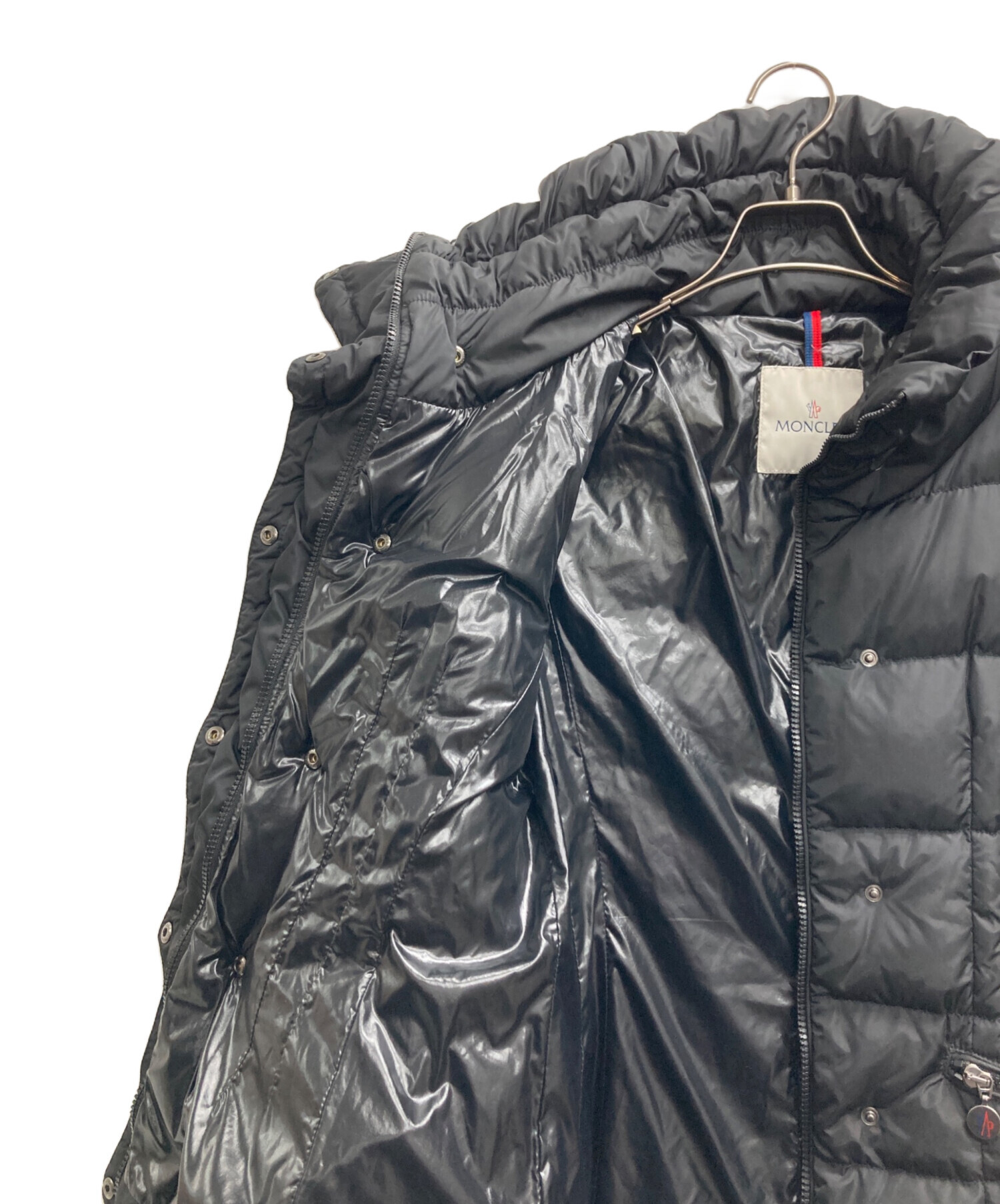 中古・古着通販】MONCLER (モンクレール) ダウンジャケット ブラック
