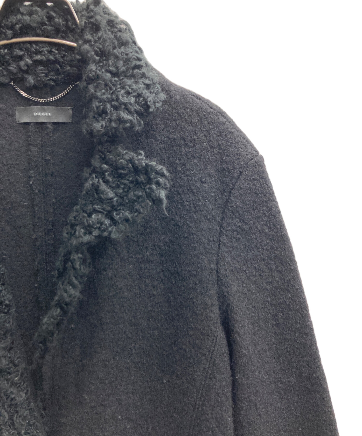 『未使用級！』DIESEL ディーゼル 名作 チェスターコート グレー 灰色 M 未使用級！』DIESEL ディーゼル 名作 チェスターコート グレー 灰色 M