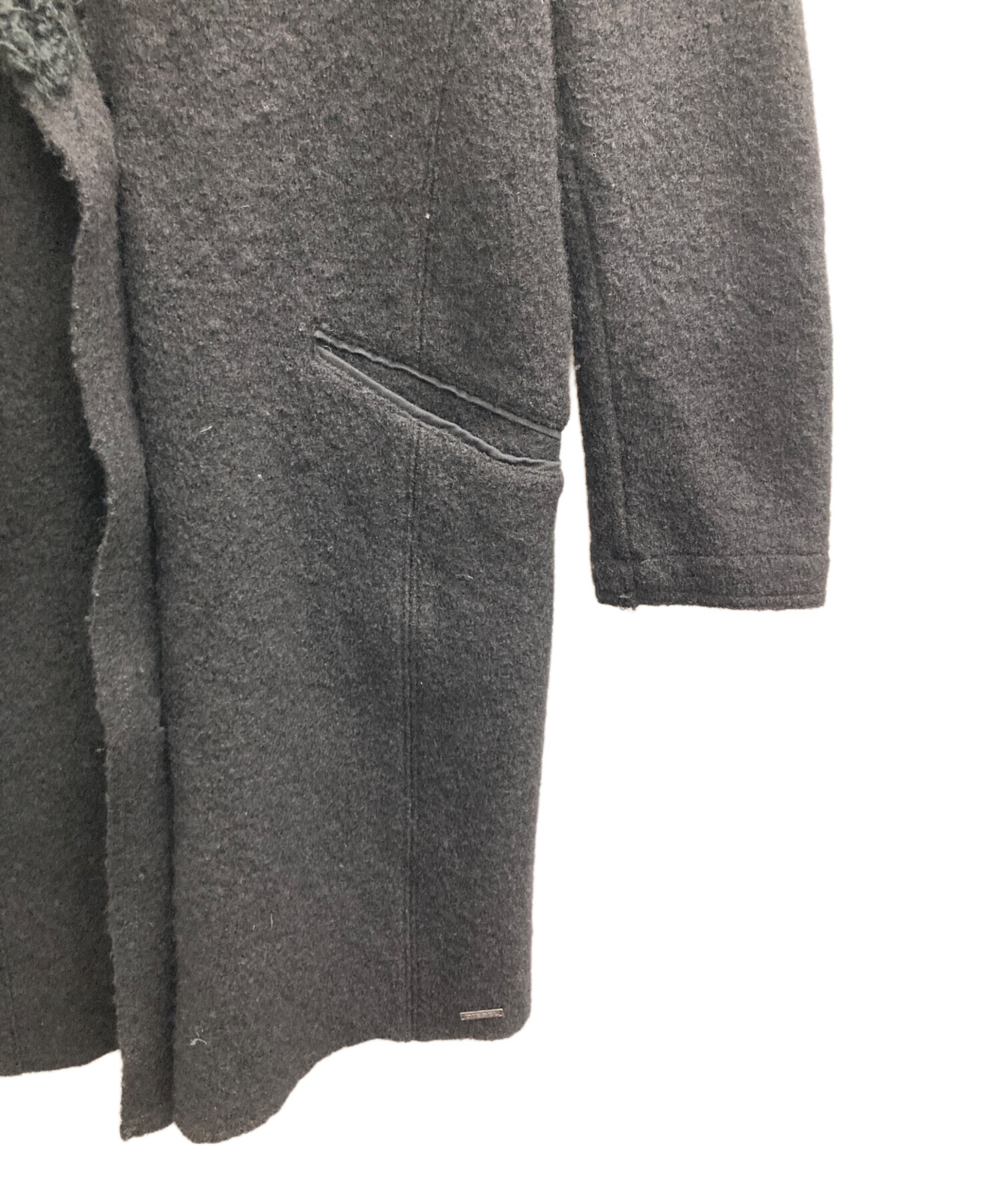 中古・古着通販】DIESEL (ディーゼル) 縮絨ウールチェスターコート