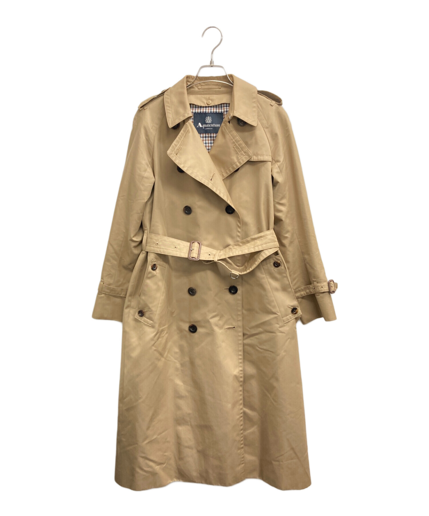 中古・古着通販】Aquascutum (アクアスキュータム) ライナー付トレンチ