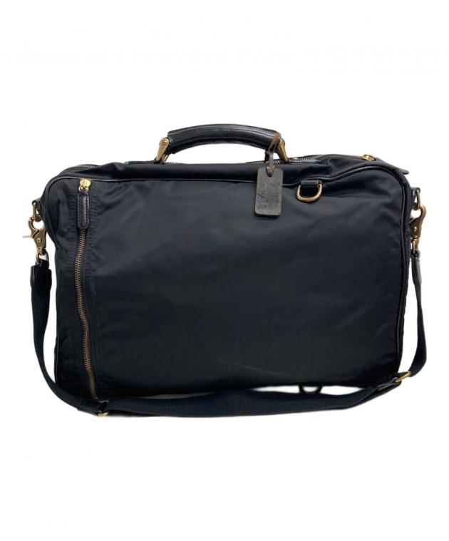 FELISI フェリージ 3WAY ブリーフケース ダークブルーxブラック 中古・古着通販】Felisi (フェリージ) 3WAY ブリーフケース ブラック