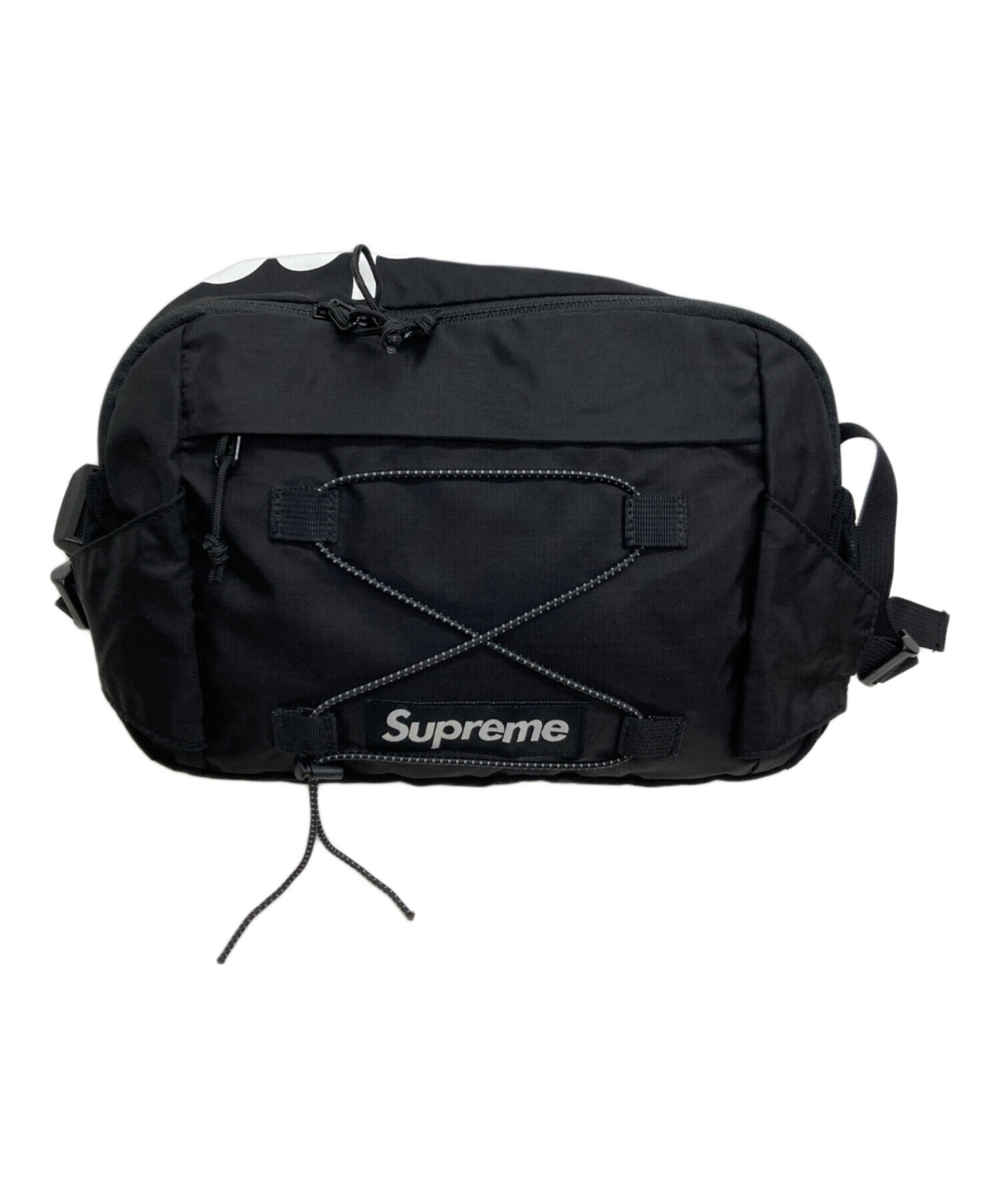 中古・古着通販】Supreme (シュプリーム) CORDURA WAIST BAG ブラック
