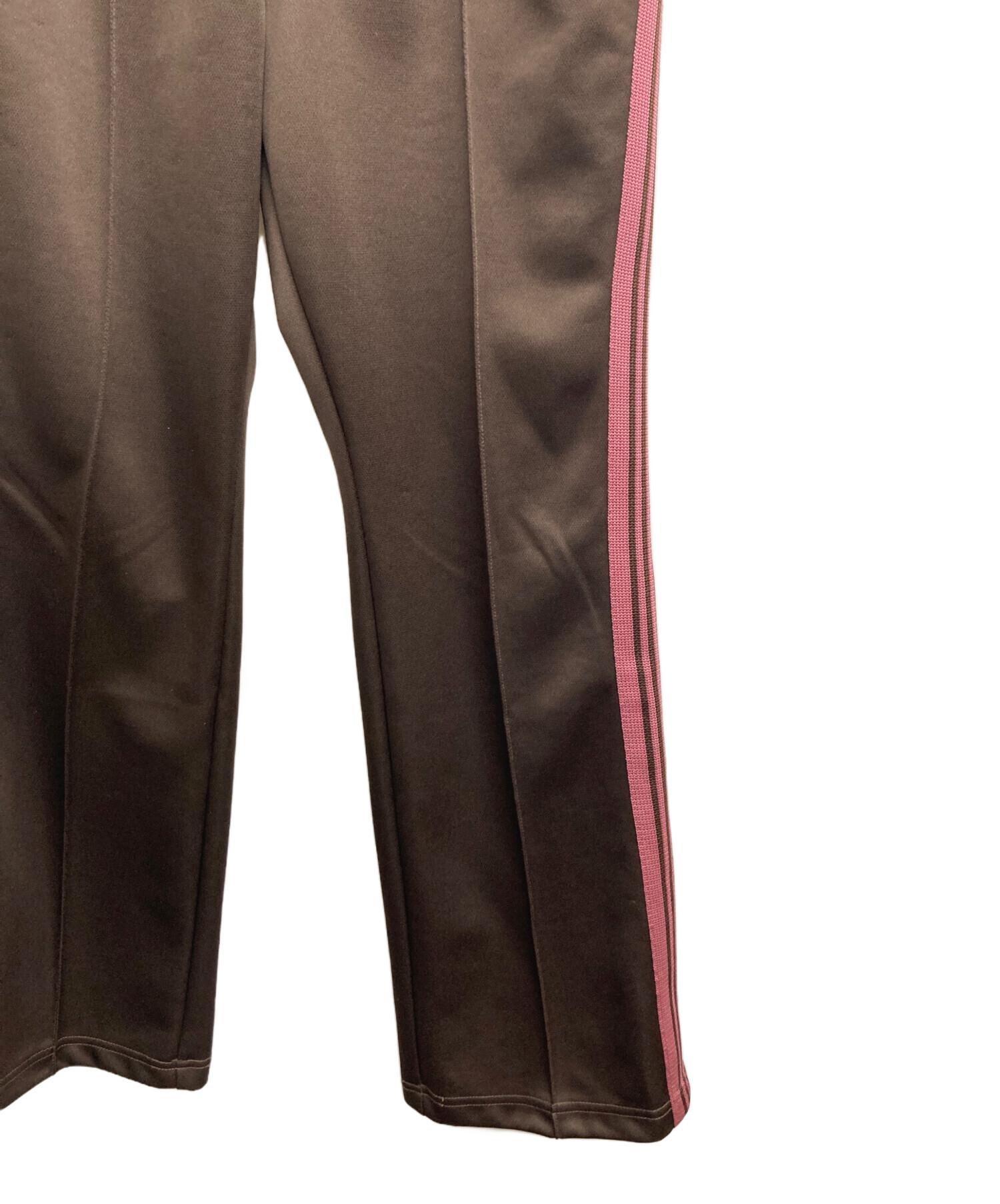 Needles 蝶刺繍 ジャージトラックパンツ XS 茶×ピンク Needles 蝶刺繍 ジャージトラックパンツ XS 茶×ピンク needlesトラック