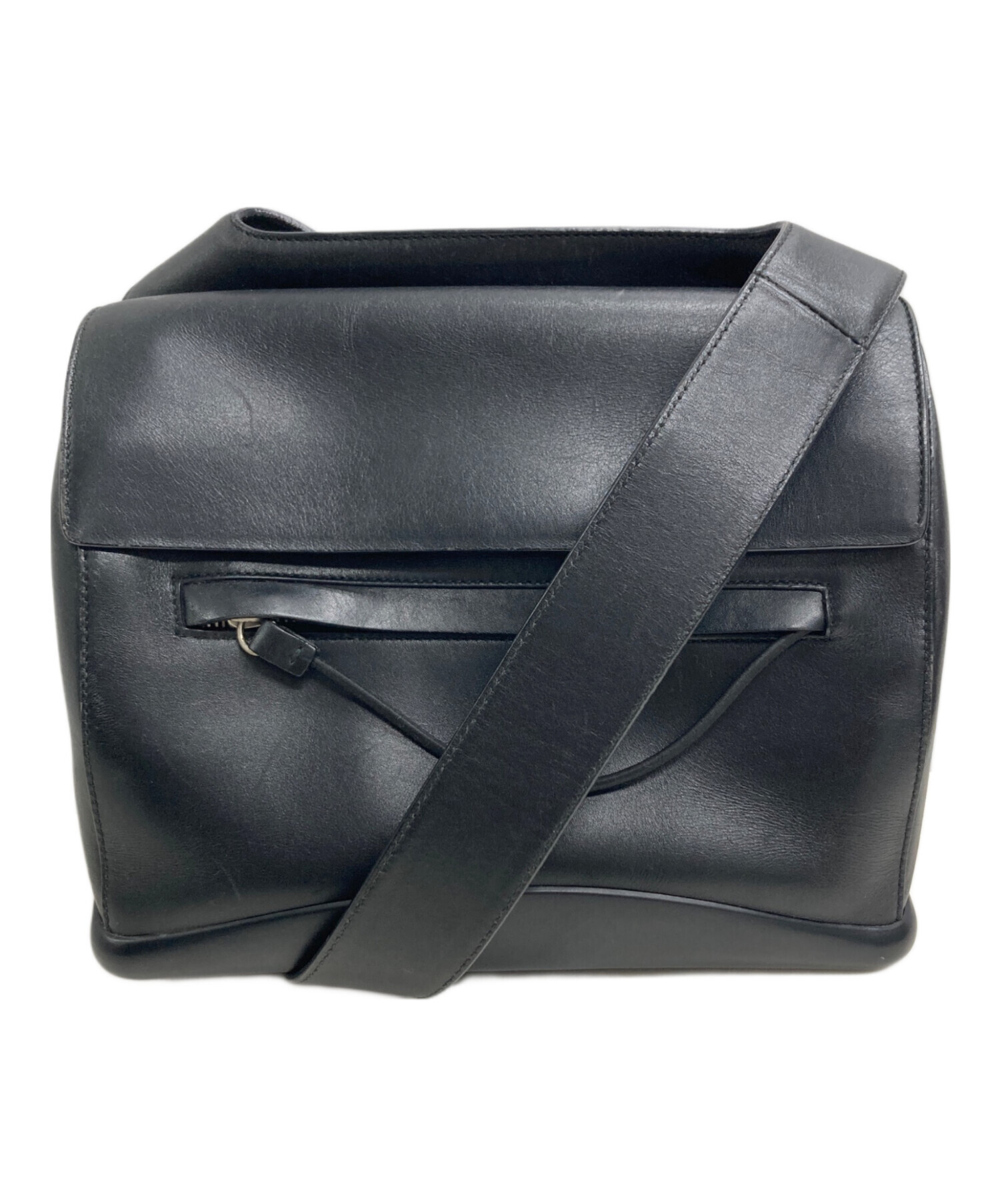 PRADA プラダ アーカイブ ナイロンショルダー バッグ 肩掛け 鞄 カバン 中古・古着通販】PRADA (プラダ) アーカイブショルダーバッグ ブラック