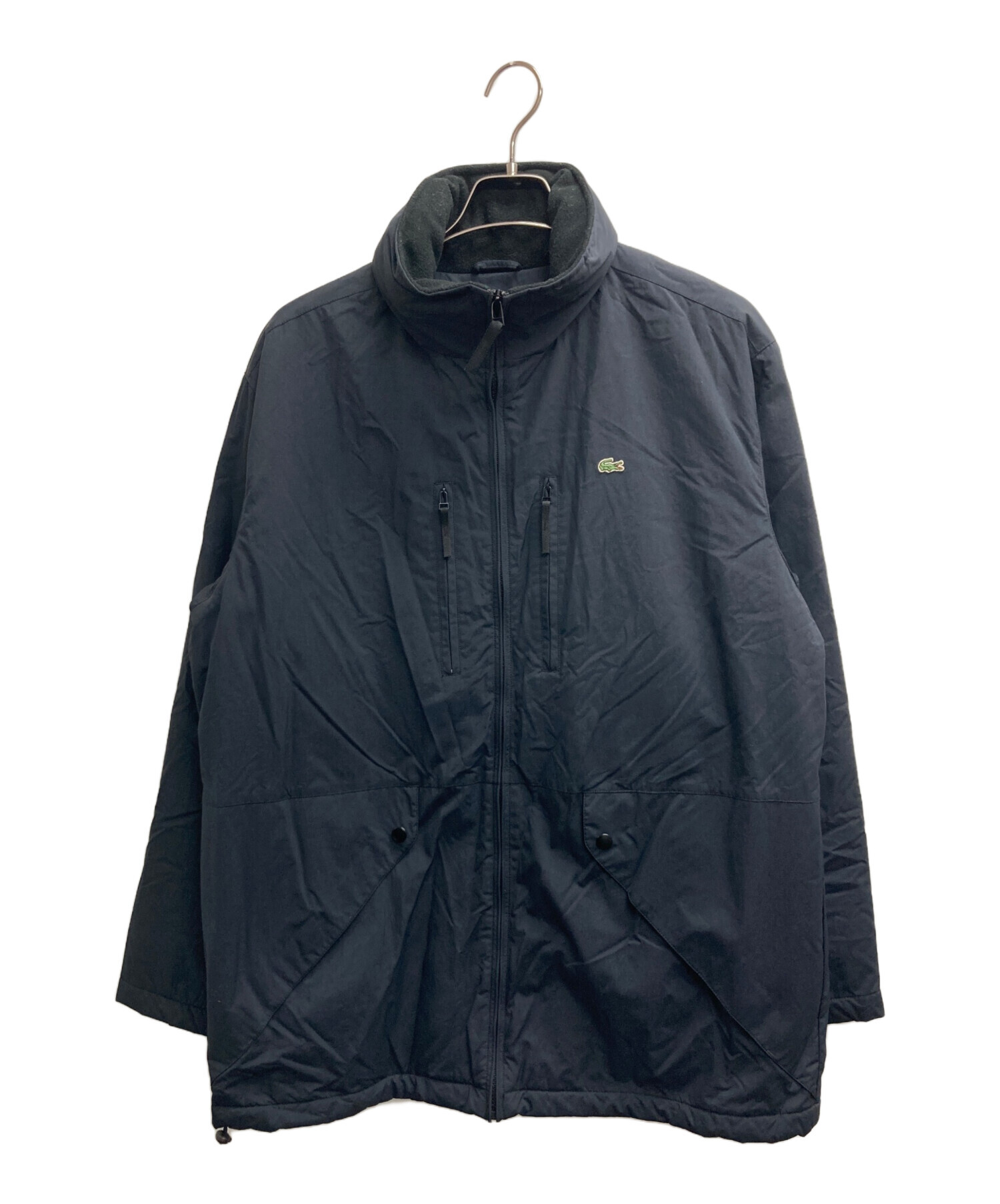 中古・古着通販】LACOSTE (ラコステ) 中綿ジャケット ネイビー サイズ